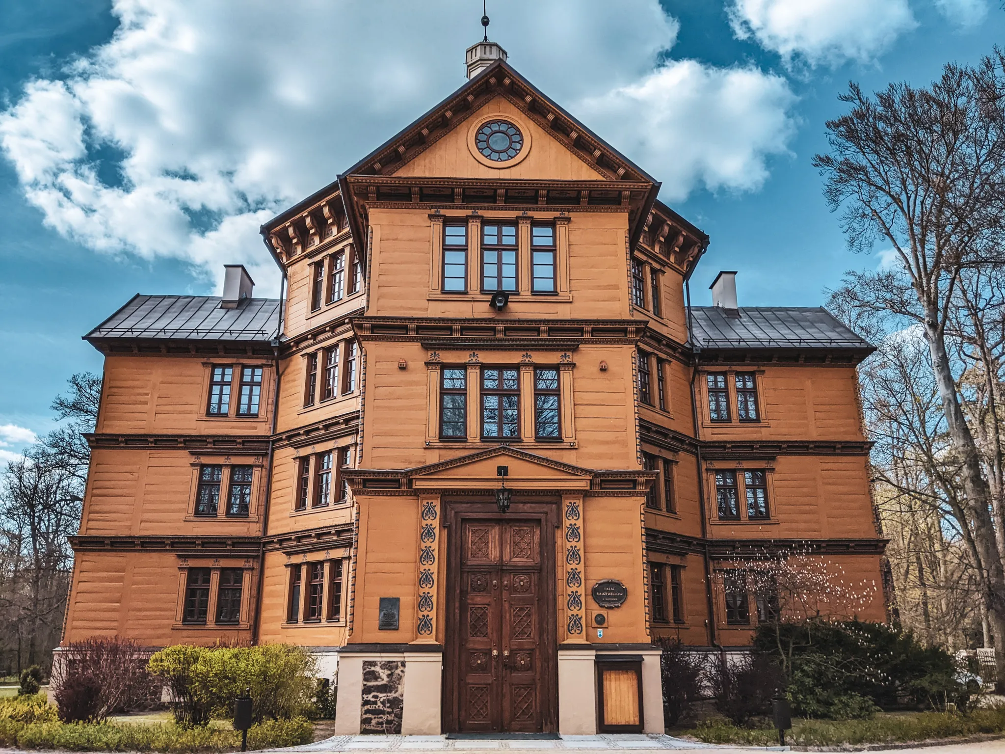 Photo showing: Building of Radziwiłł's hunting lodge in Antonin