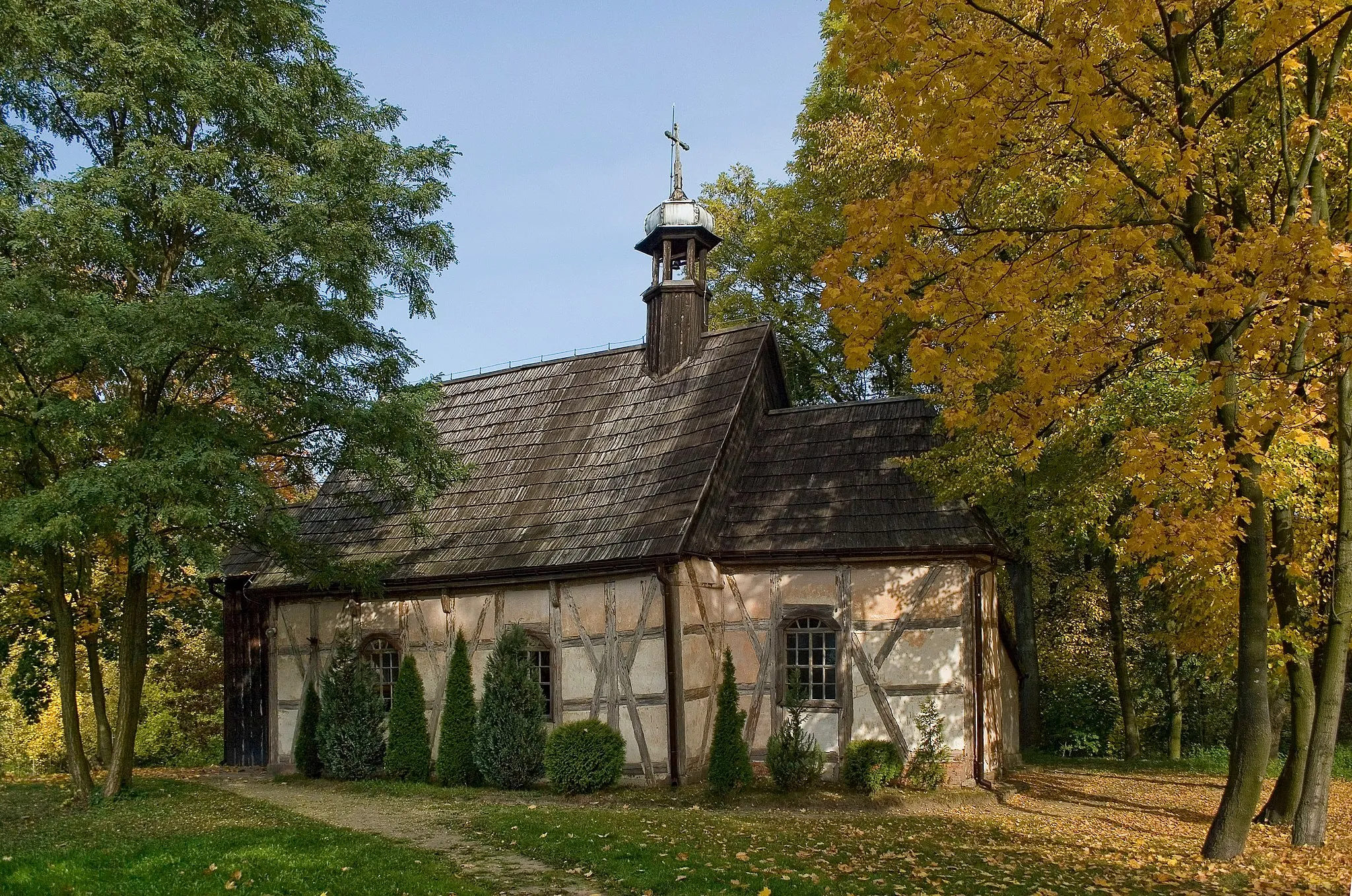 Photo showing: Kościółek w miejscowości Olszyna (zabytek, nr rejestr. 527)