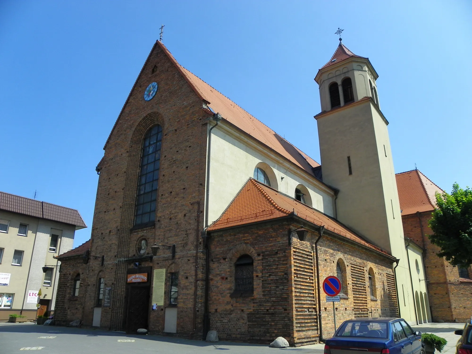 Photo showing: Saint Nicholas church in Mosina, Poland