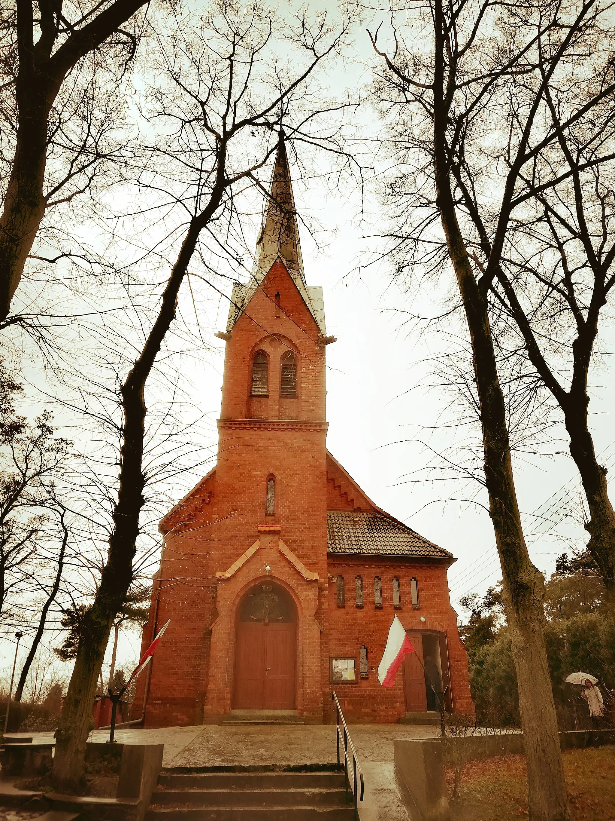 Photo showing: Kościół Niepokalanego Serca Najświętszej Maryi Panny w Jerzykowie koło Pobiedzisk.