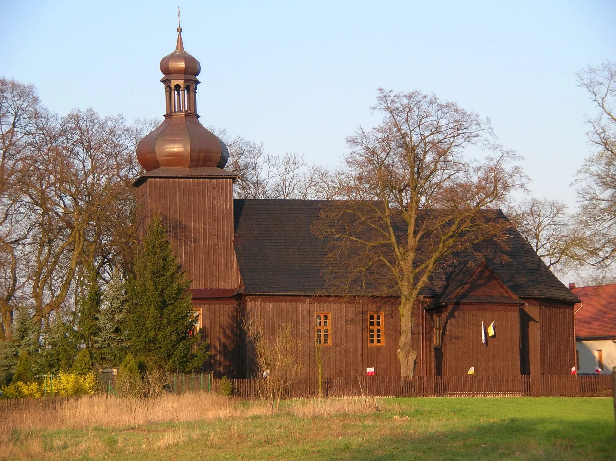 Photo showing: Wooden church in Orchowo