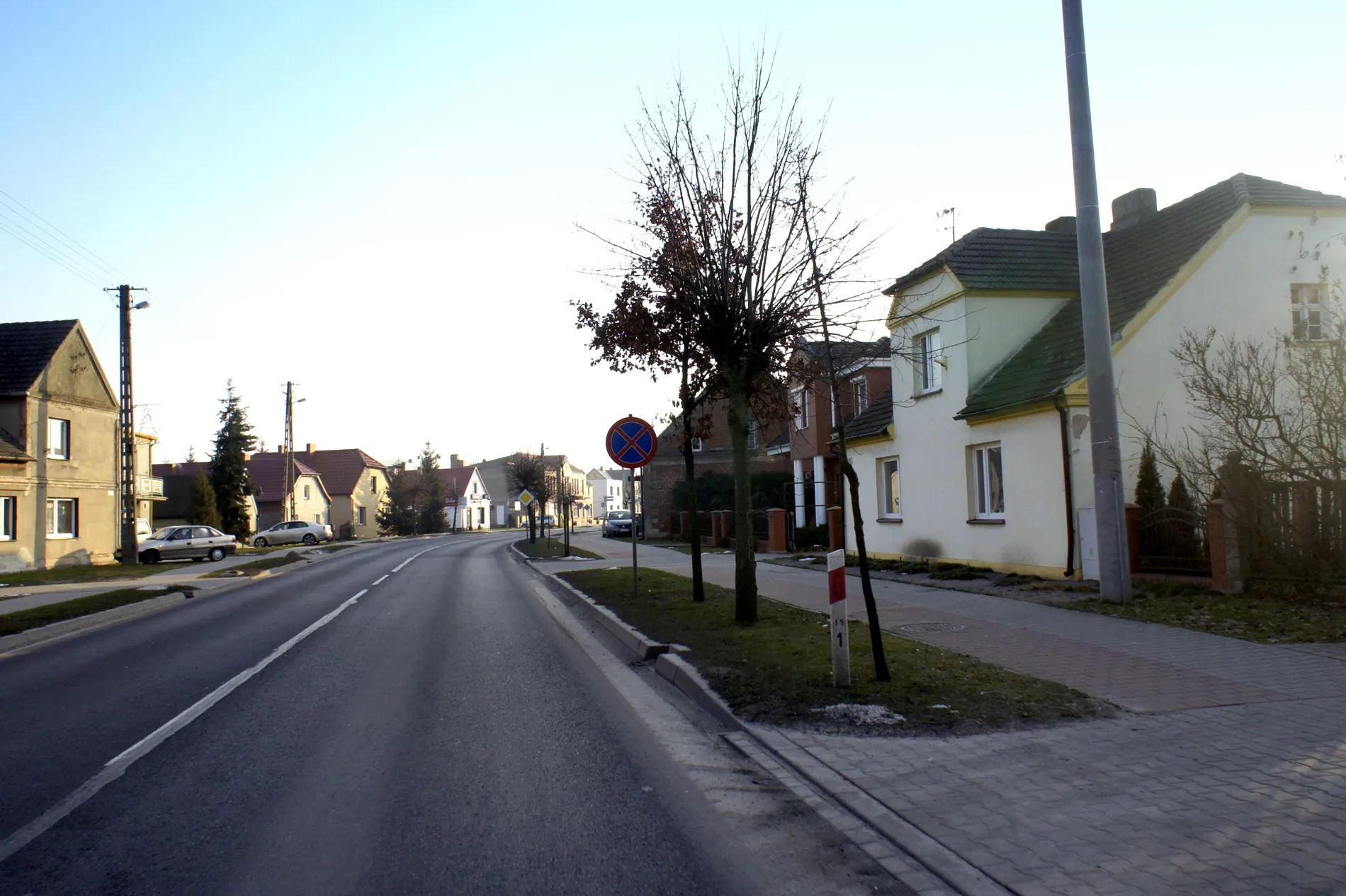 Photo showing: Ulica Jana Pawła II w Dusznikach