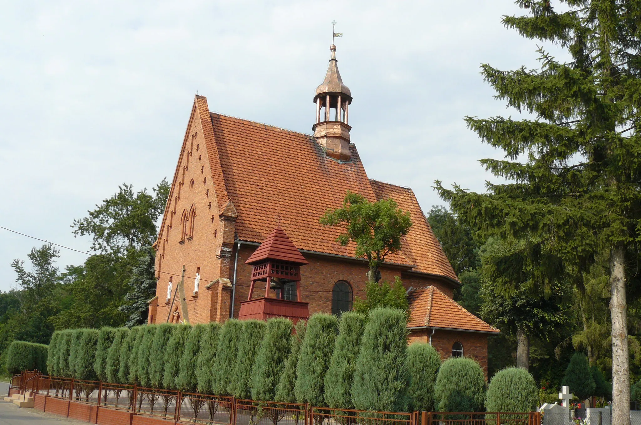 Photo showing: Skoraszewice  - kościół.