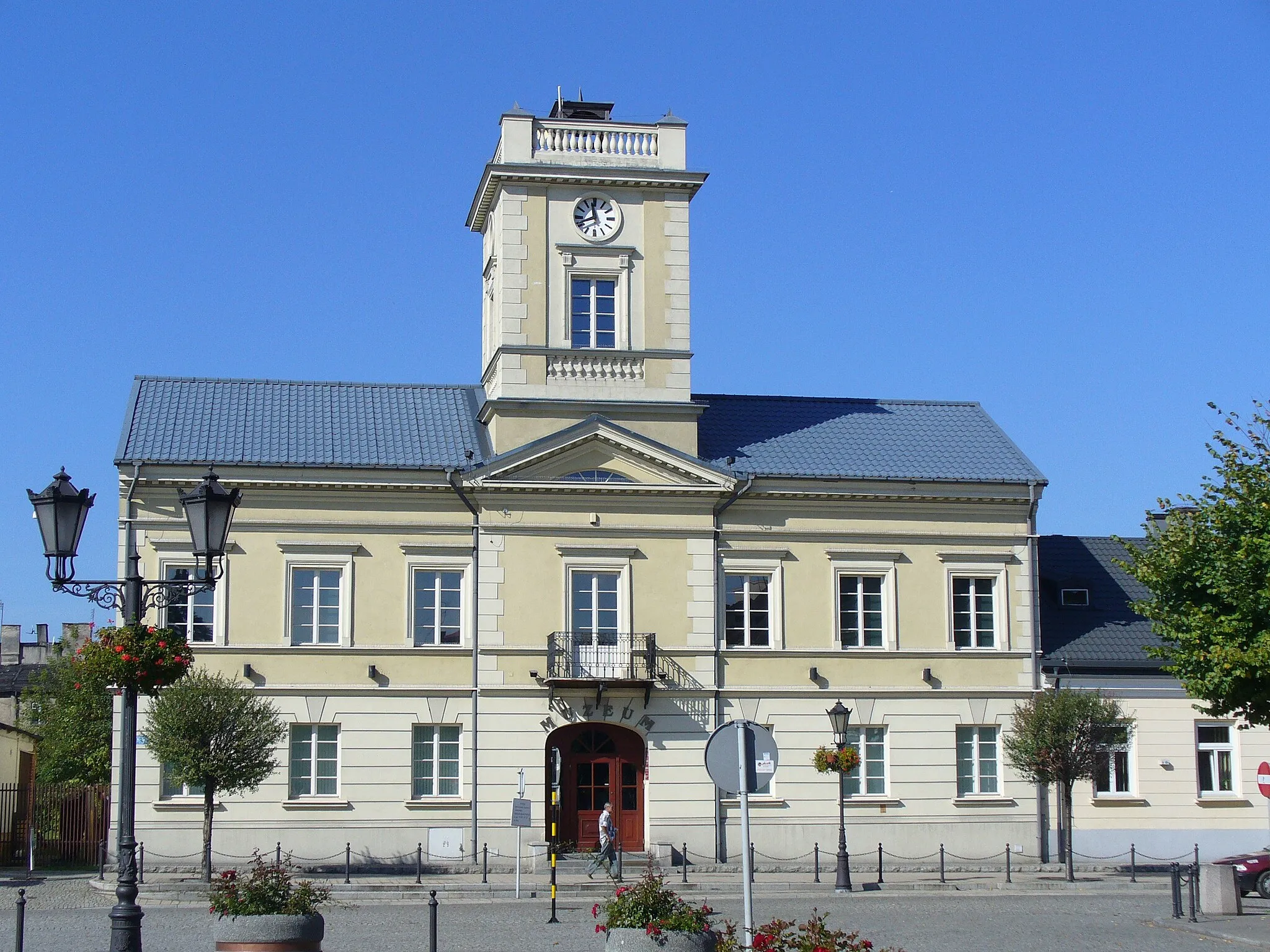 Photo showing: Kutno,Ratusz, mur., 1 poł. XIX