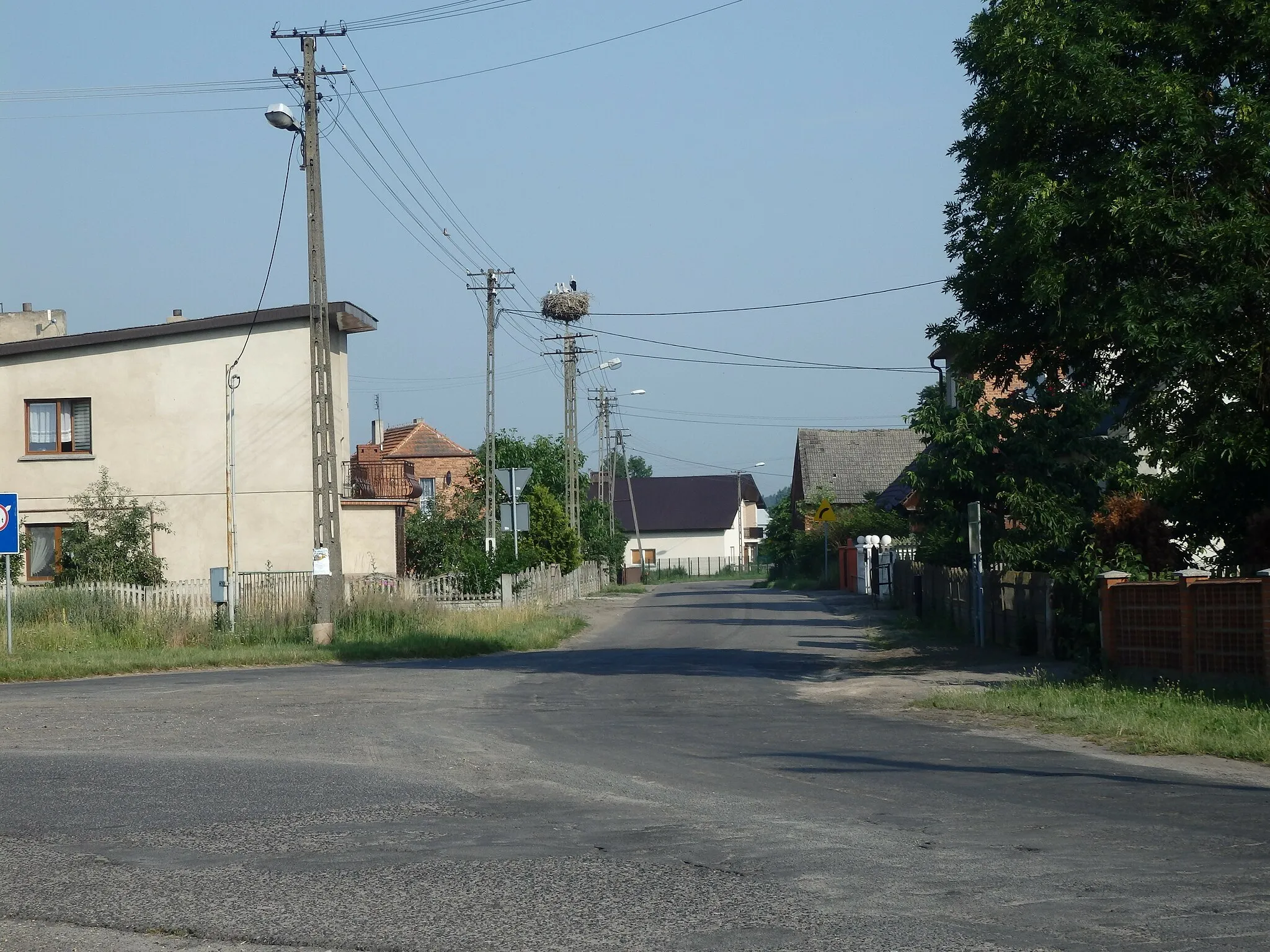 Photo showing: Centrum w Nabyszycach