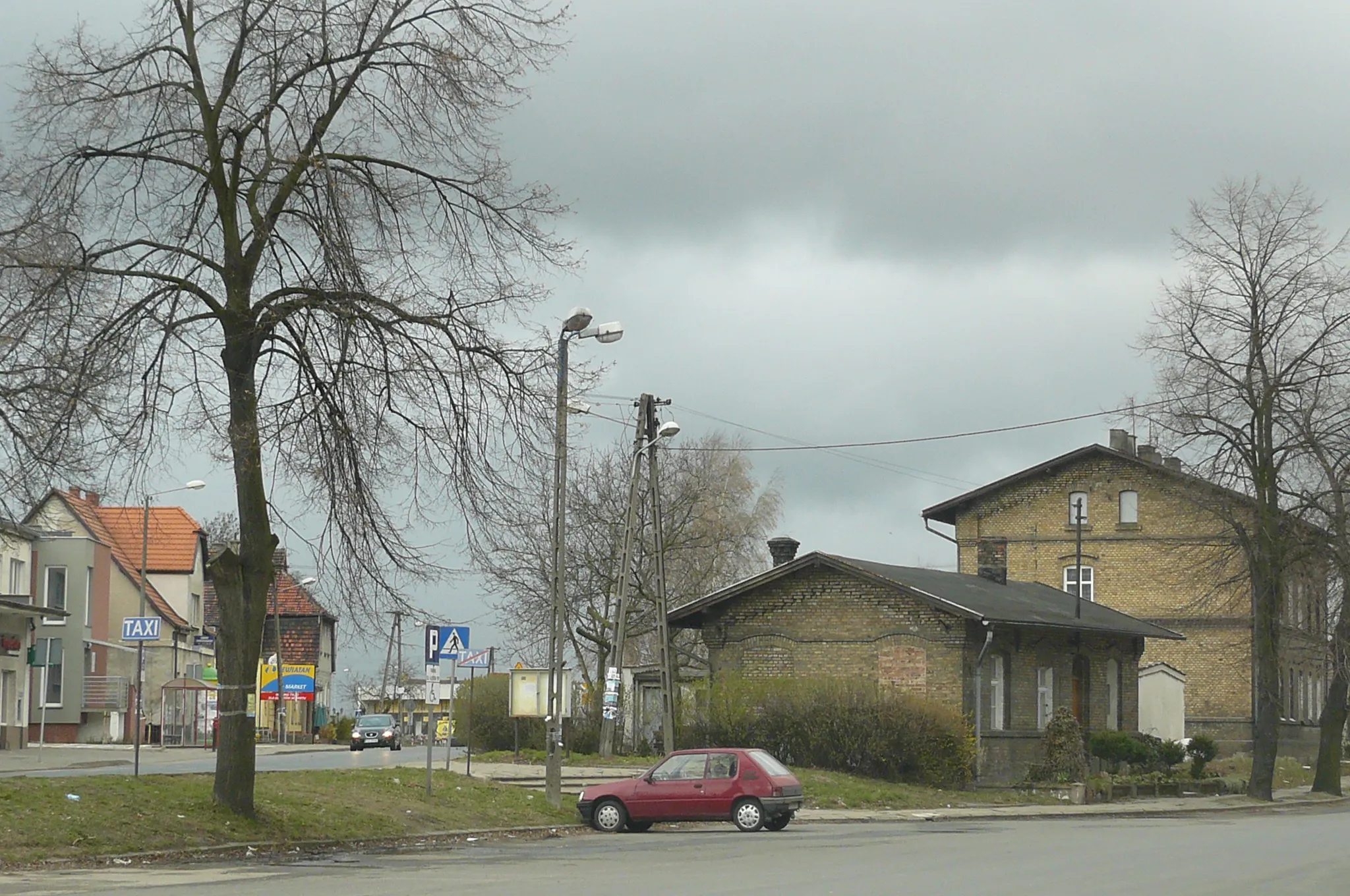 Photo showing: Rokietnica - center of village.