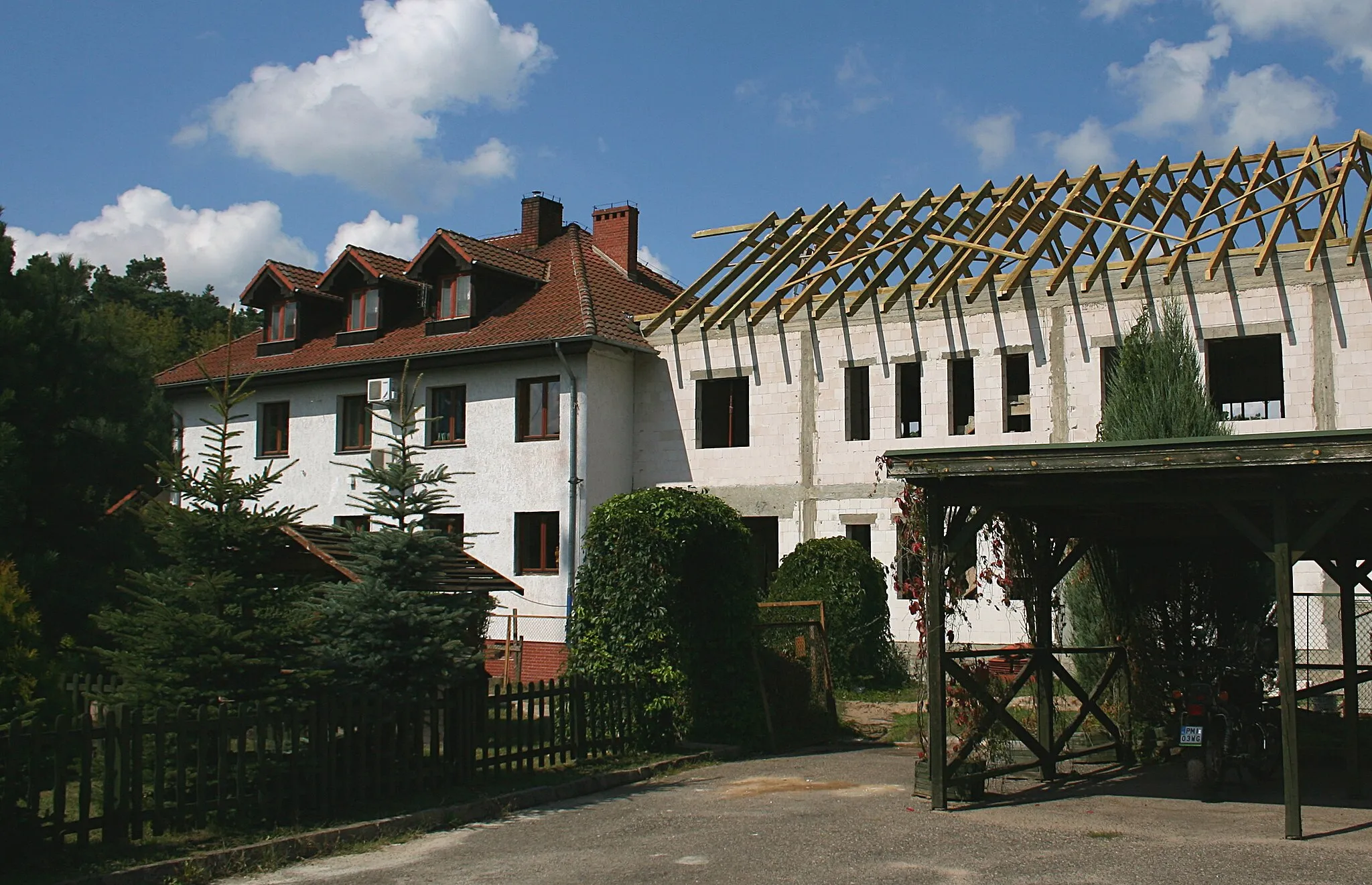 Photo showing: Budynek Nadleśnictwa w Międzychódzie - Przedlesiu