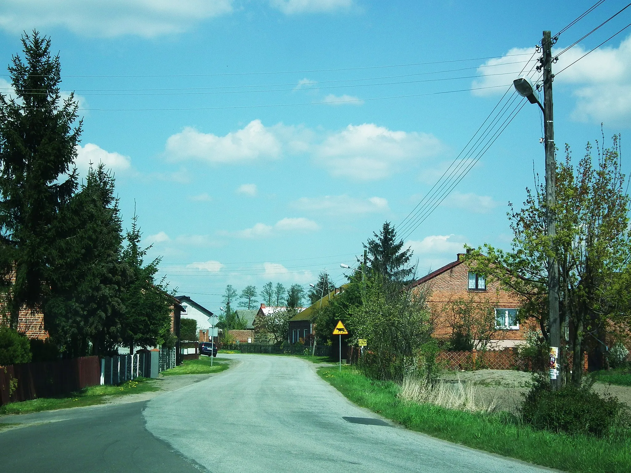 Photo showing: Wieś Biała w gm. Grodziec w Wielkopolsce.