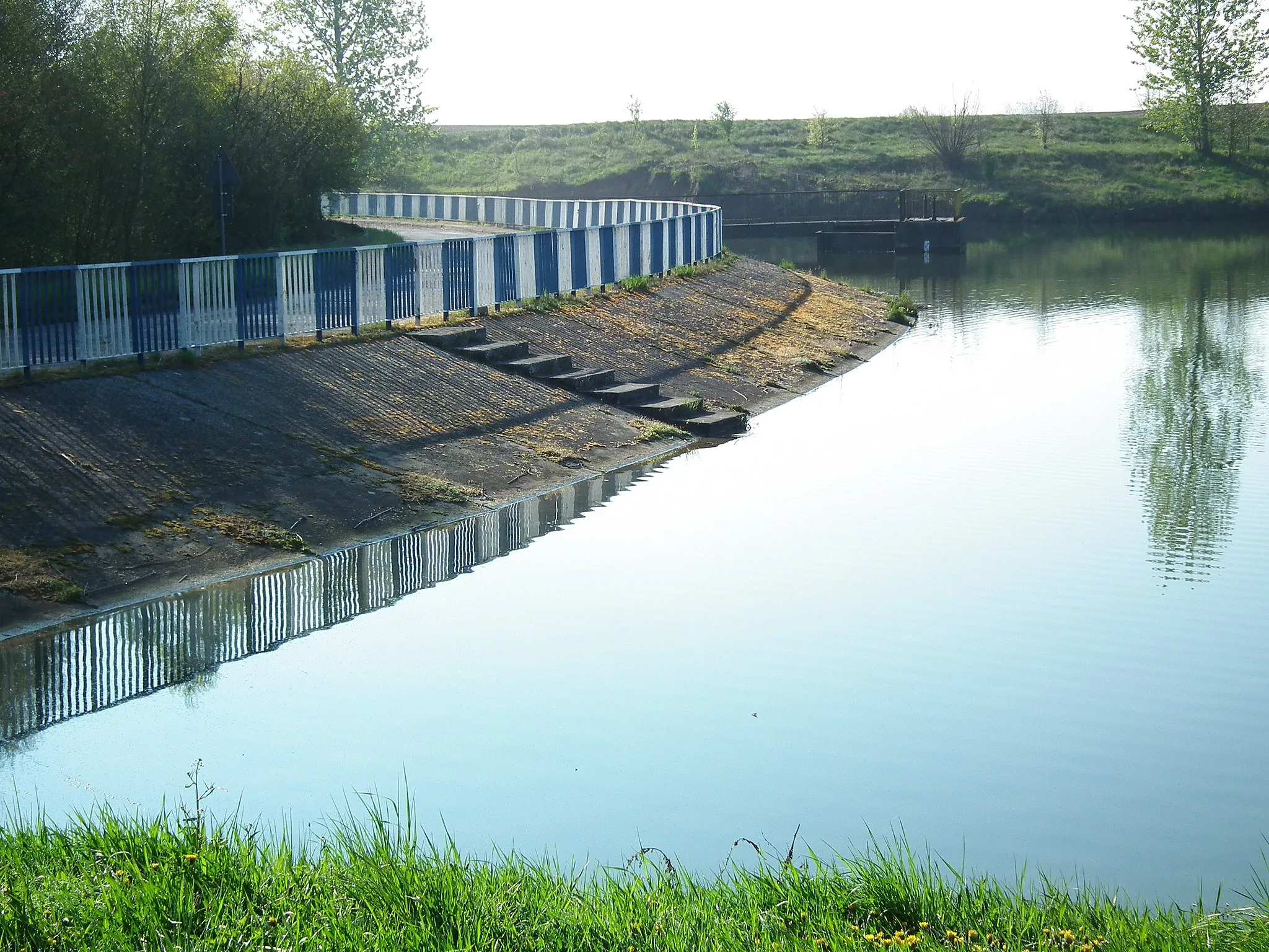 Photo showing: Zbiornik wodny Borkowo w gm. Kołaczkowo.