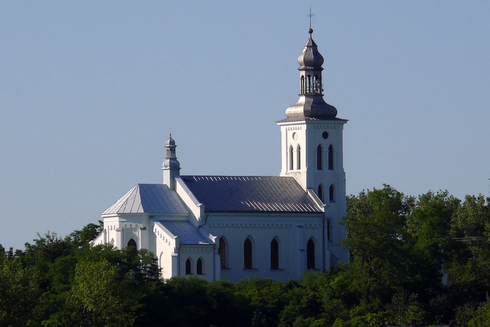 Photo showing: kościół parafialny Narodzenia Najświętszej Maryi Panny w Chełmnie nad Nerem