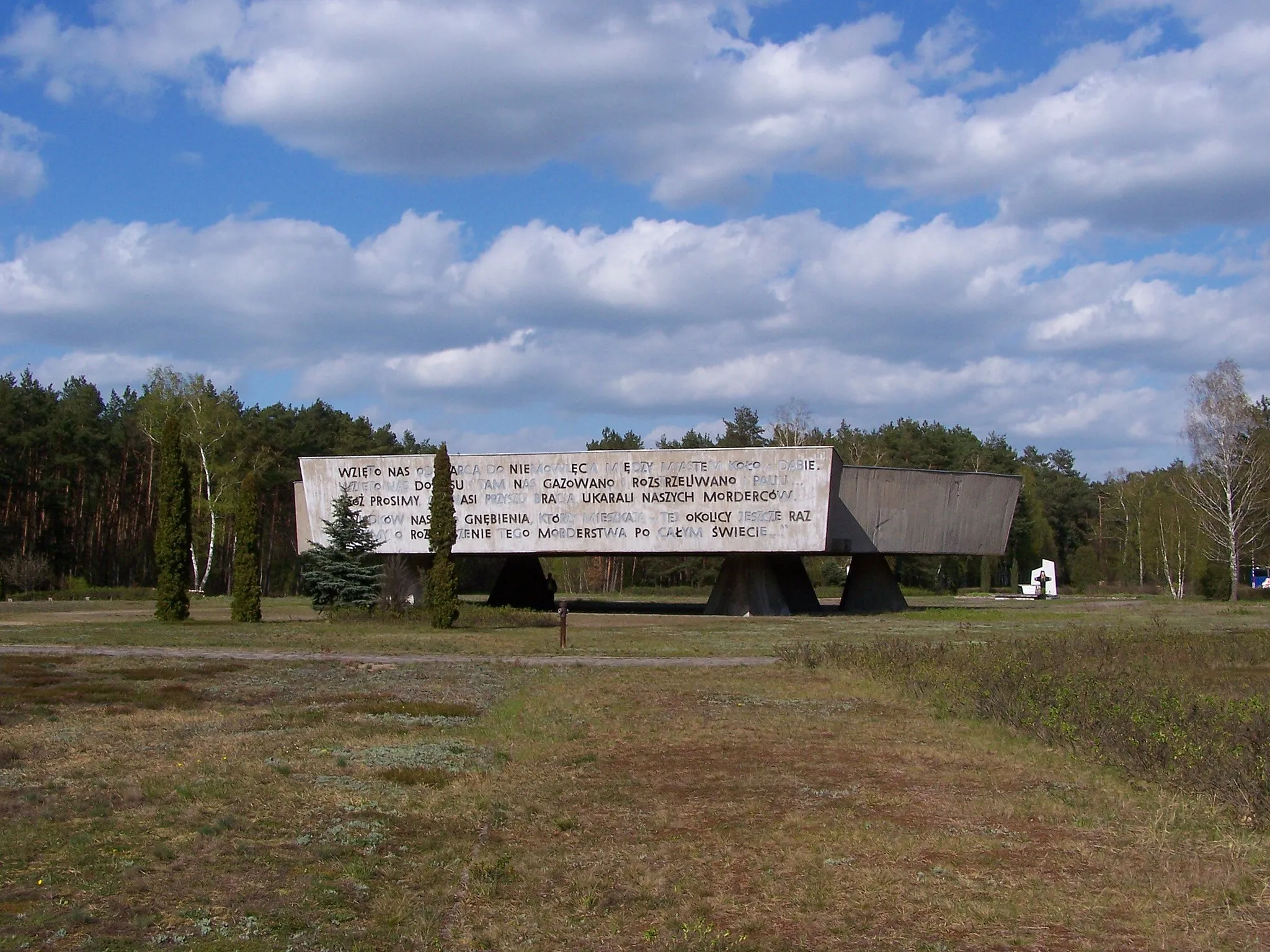 Photo showing: Chelmno Nazi extermination camp.