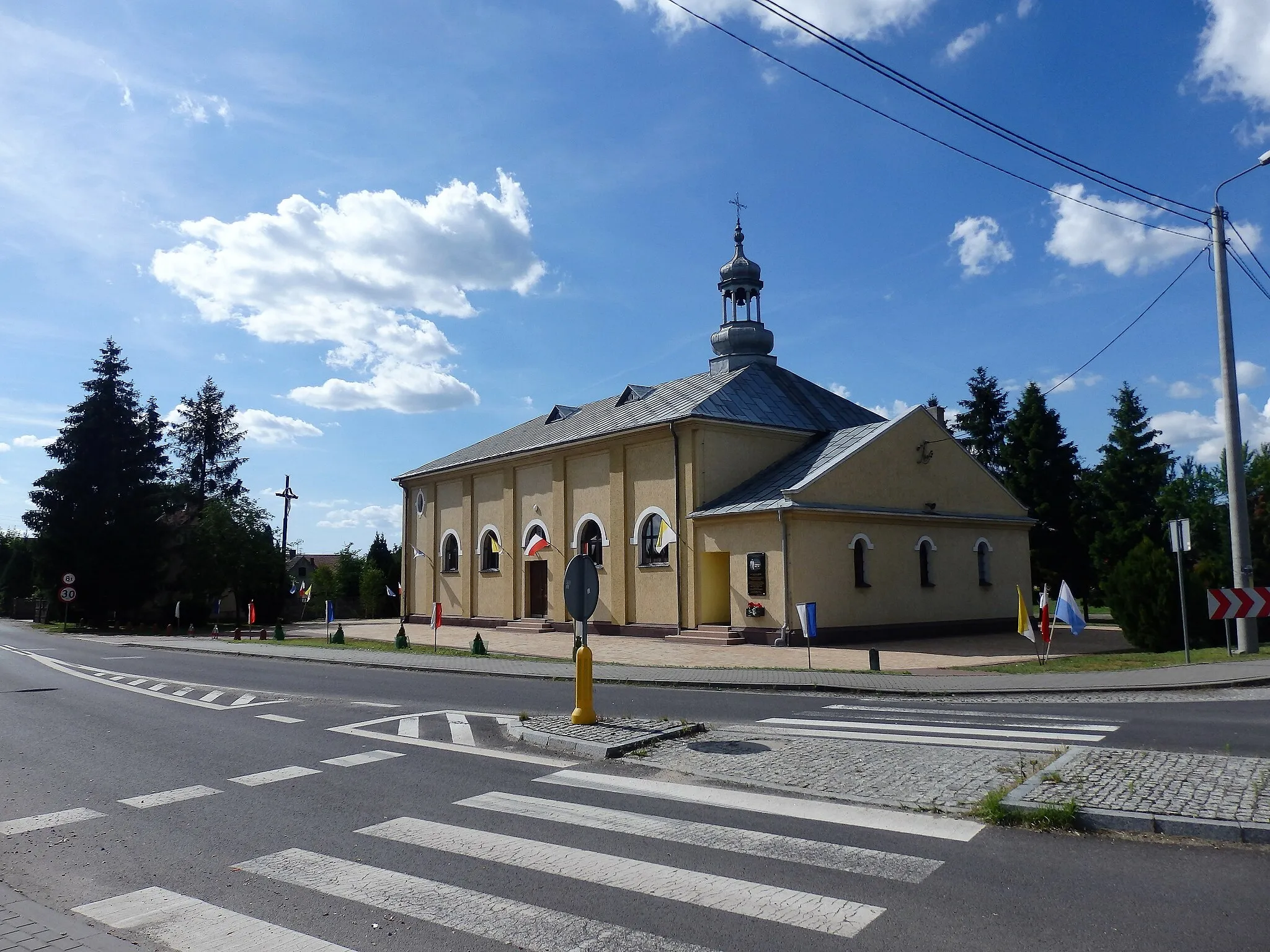 Photo showing: Kościół Najświętszego Serca Jezusa w Czarnymlesie.