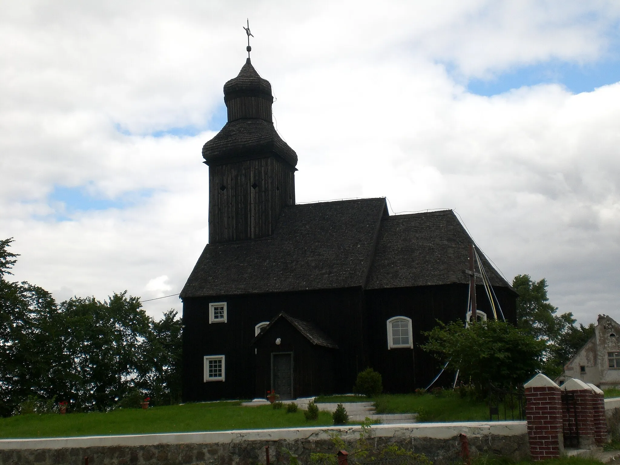 Photo showing: Saint James church in Krępsk, Poland