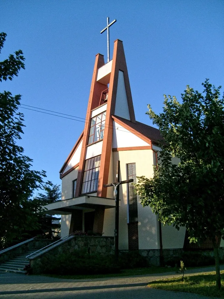 Photo showing: The church in Żalno, Poland