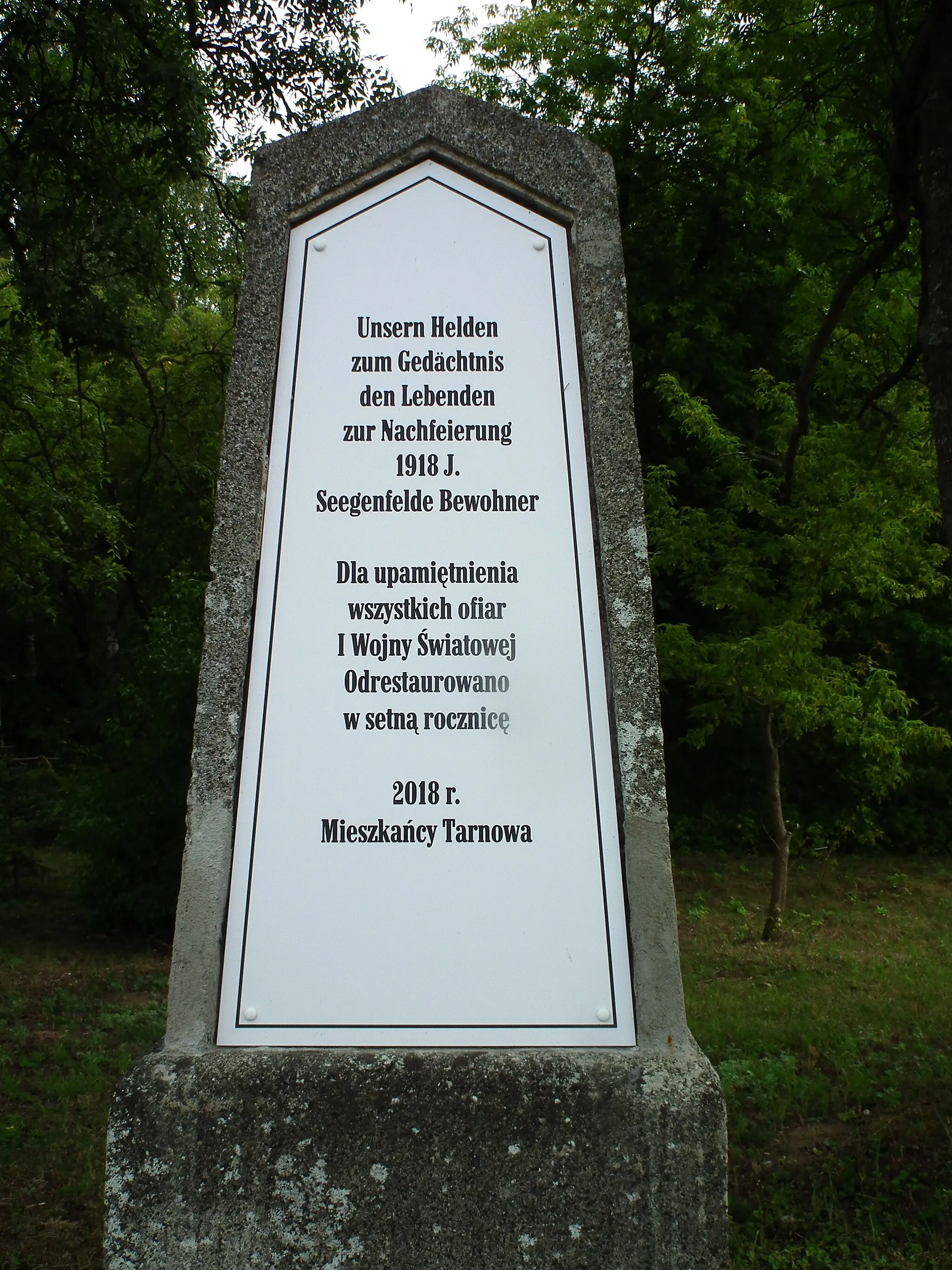 Photo showing: Cmentarz ewangelicki w Tarnowie koło Piły.