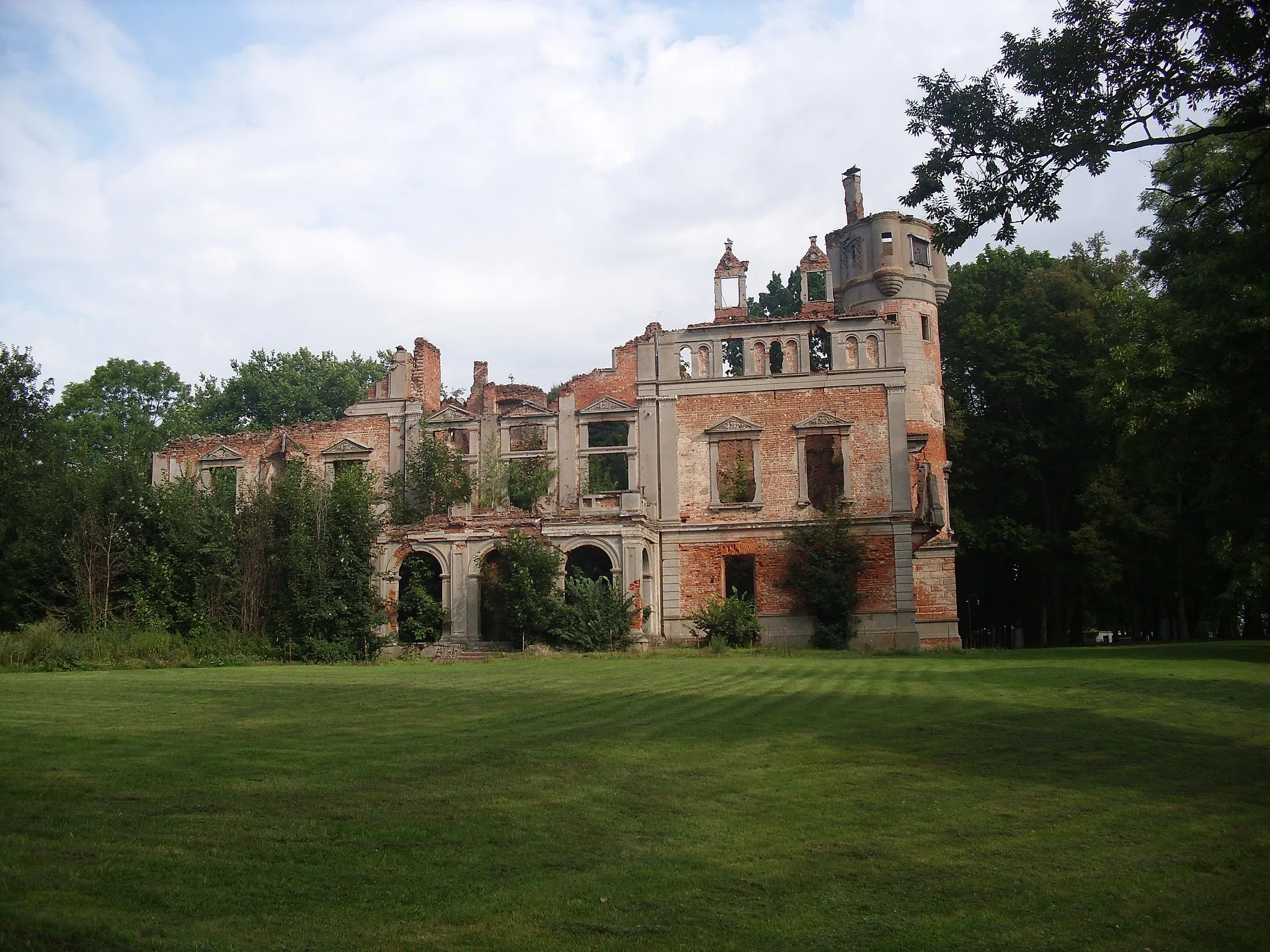 Photo showing: Palace in Runowo Krajeńskie