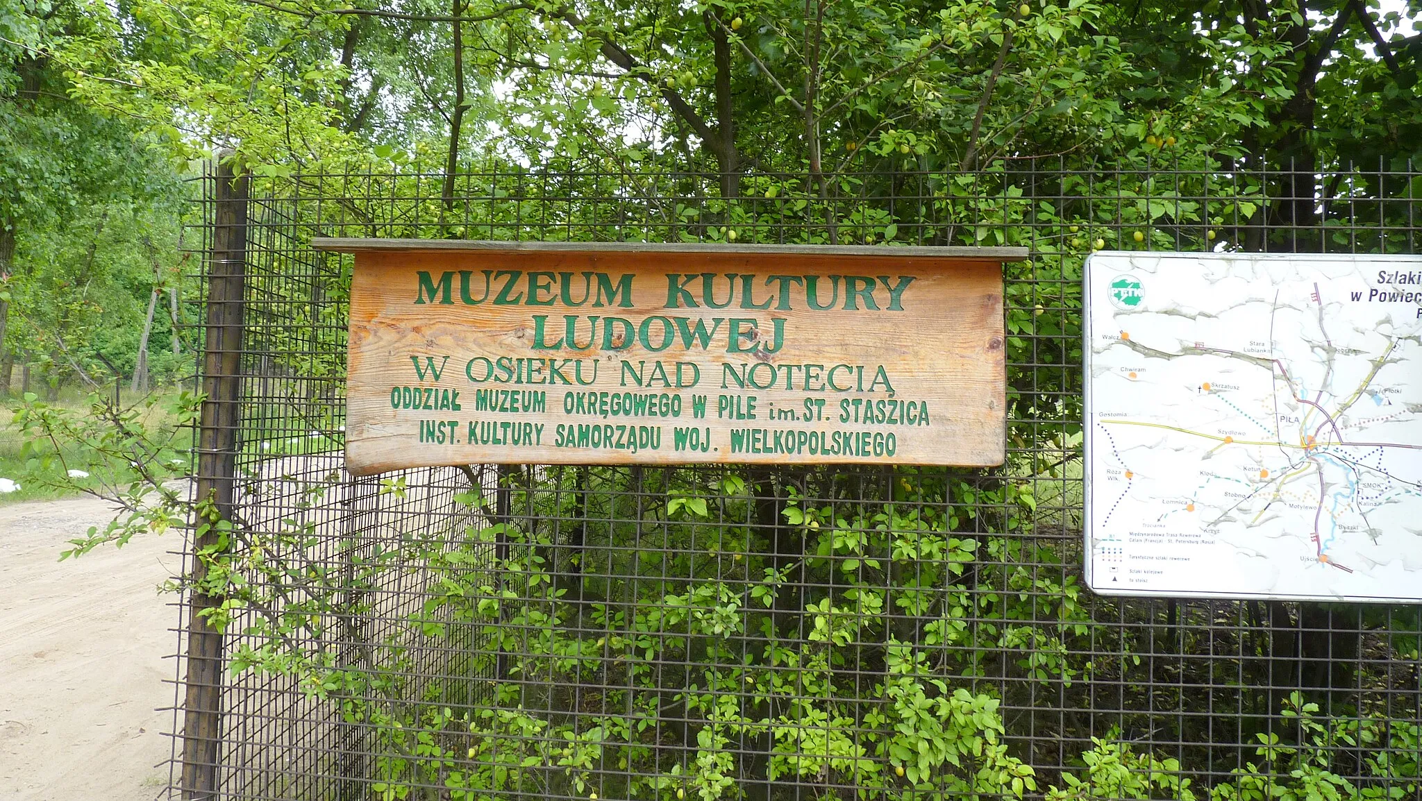 Photo showing: Etnograficzny skansen w Osieku nad Notecią .