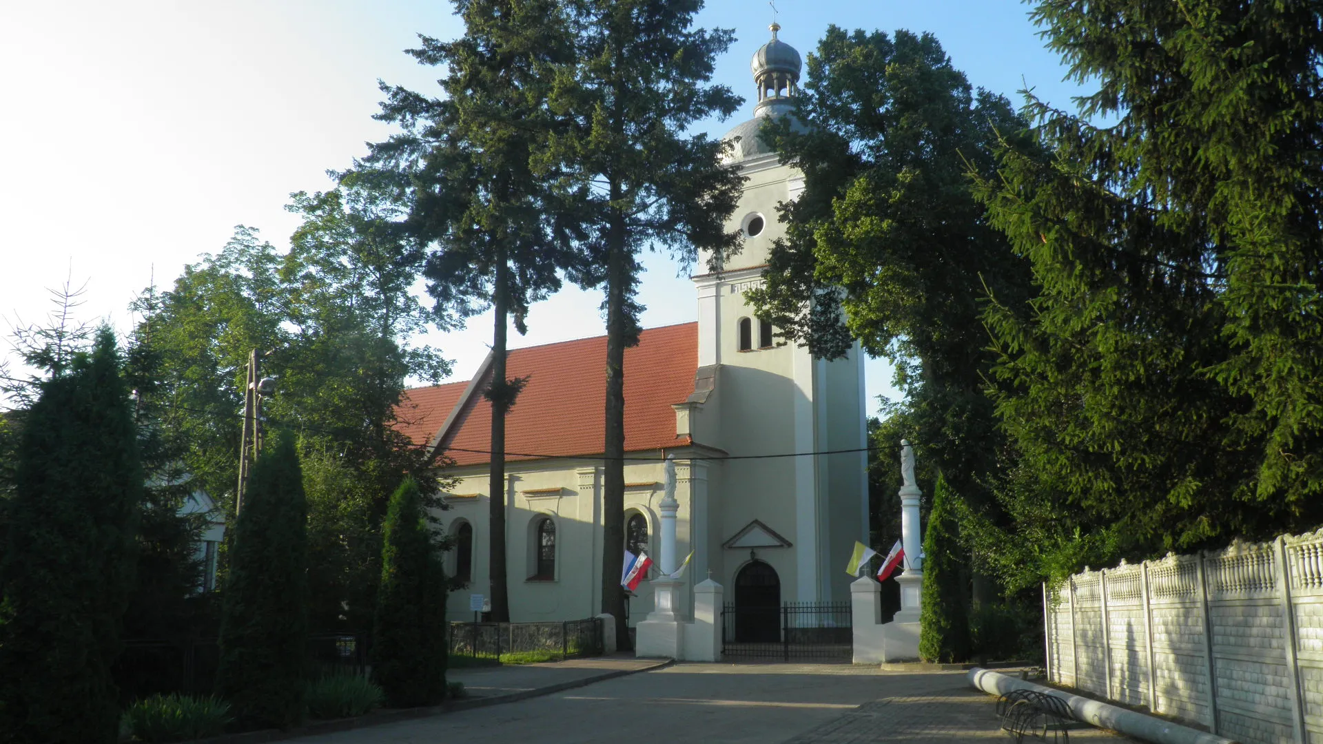 Photo showing: Kościół w Morzewie 2017 rok
