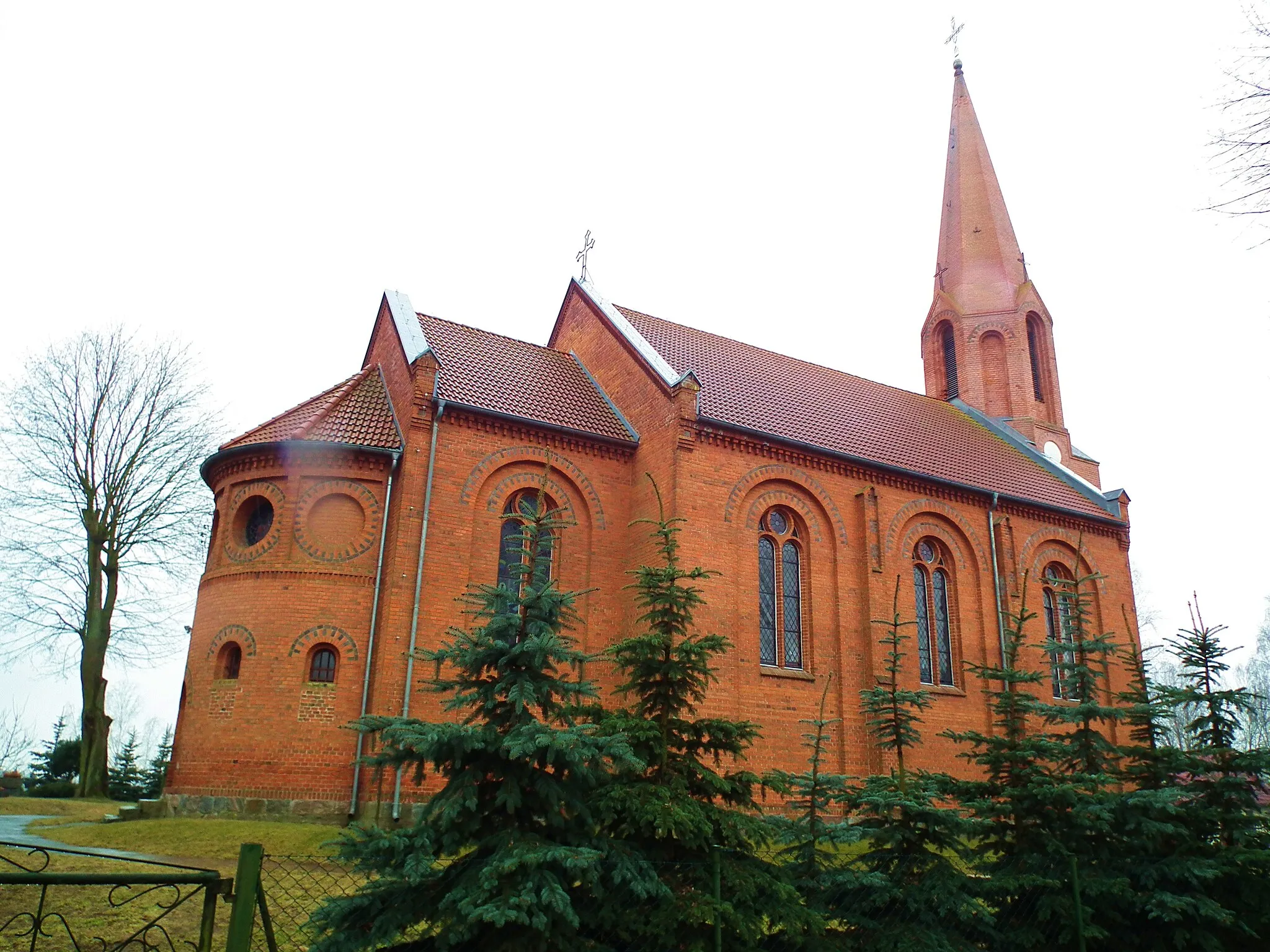 Photo showing: Kościół św. Jana Chrzciciela w Głubczynie.