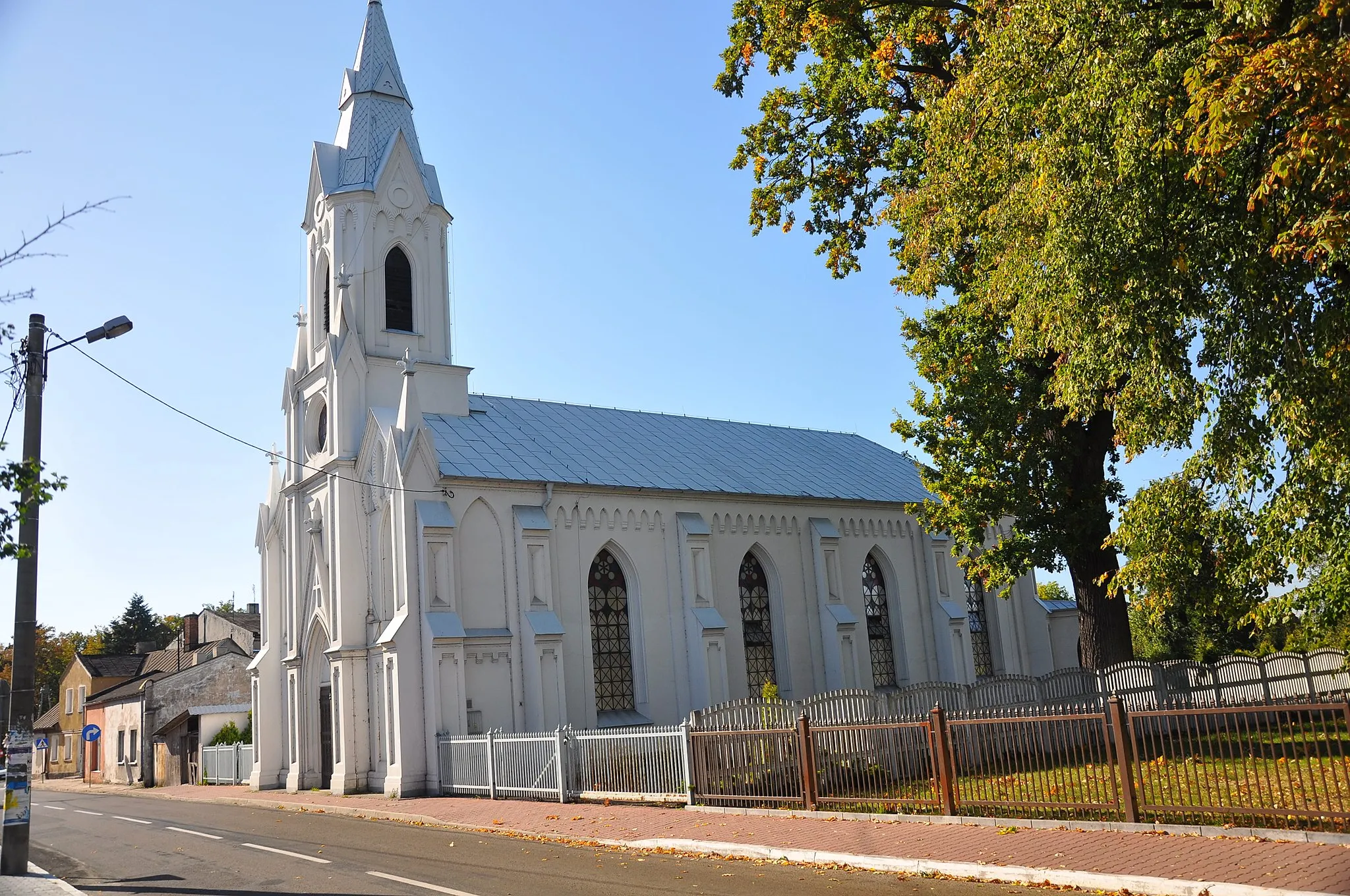 Photo showing: kościół ewangelicki z końca XIX w.{Wiki Loves Monuments 2012|pl}
Dąbie, ul. 1-go Maja 5, Dąbie