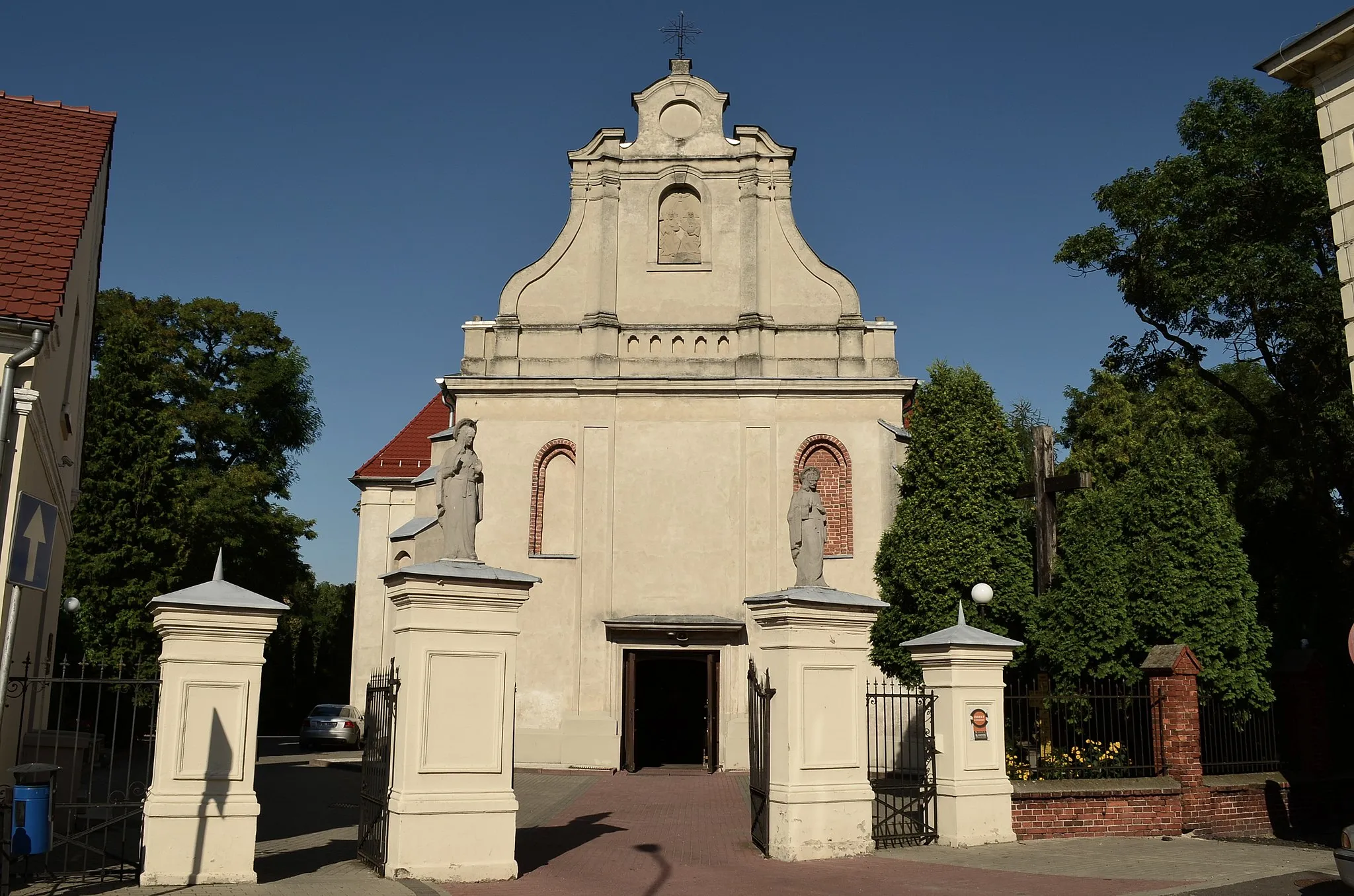 Photo showing: Stęszew - kościół parafialny p.w. Św. Trójcy, 2 poł. XV, XVIII, 1937