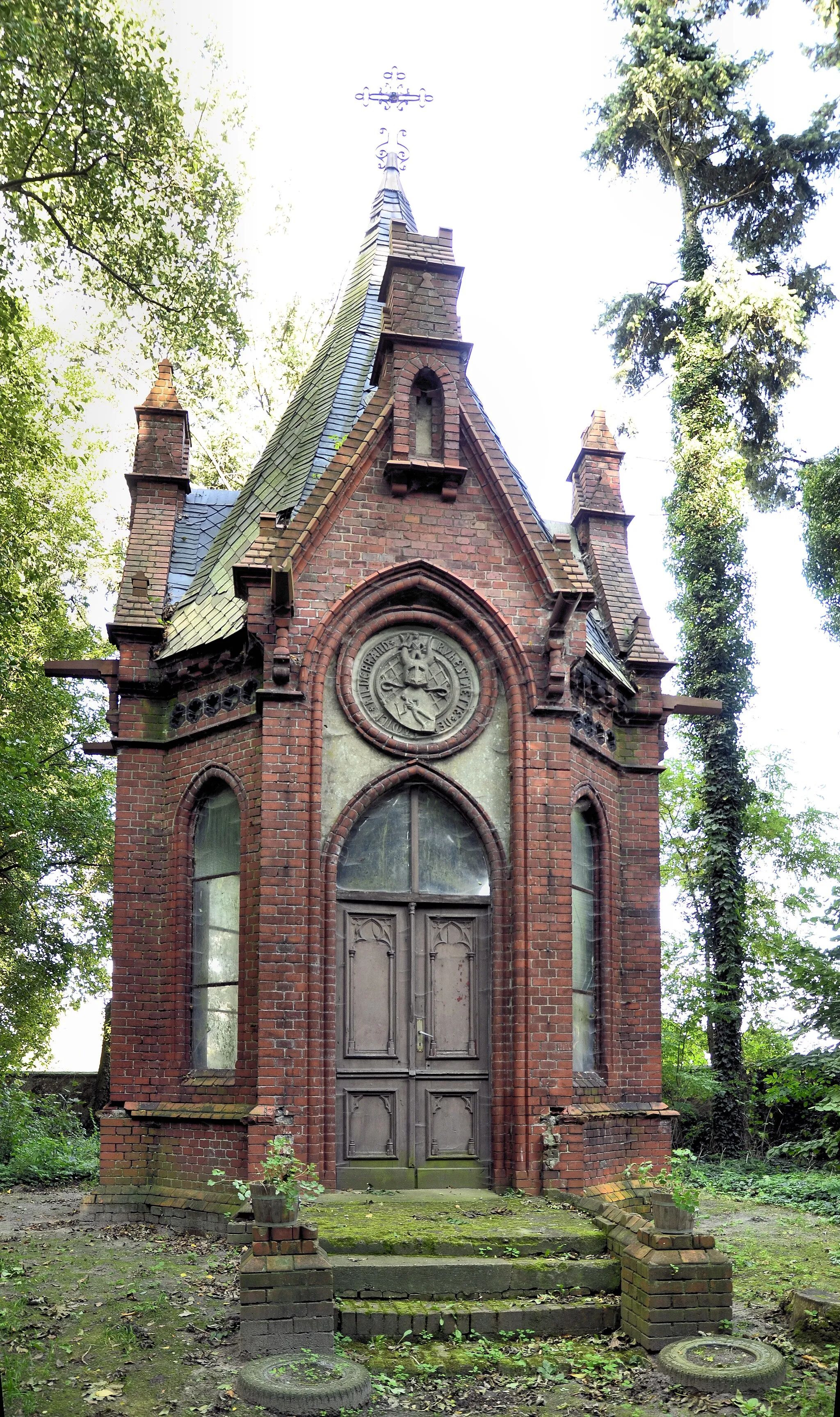 Photo showing: kaplica grobowa rodziny Hildebrandt z  XIX/XX w.
Śliwno, Kuślin