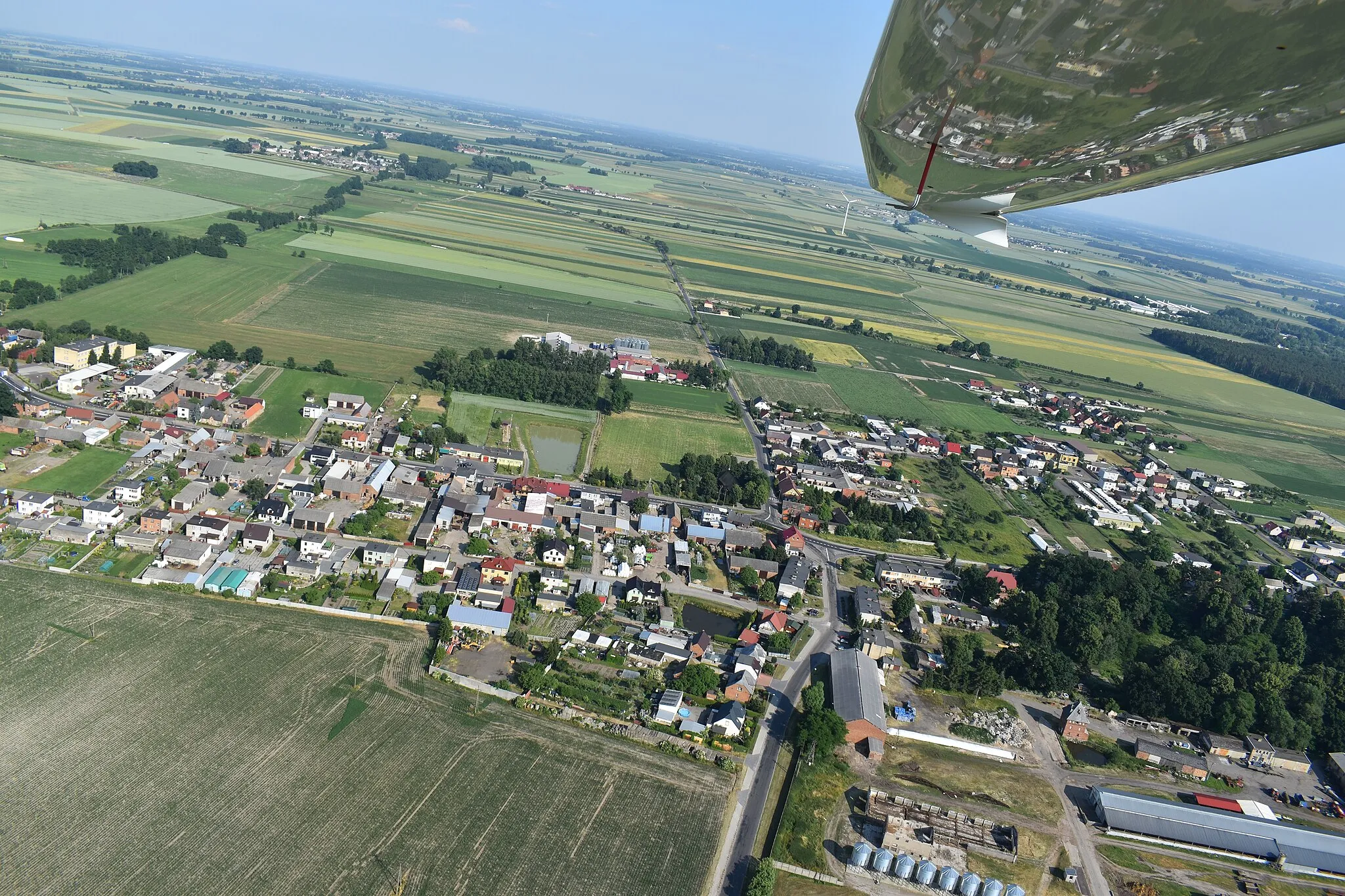 Photo showing: Ruchocice zdjęcie lotnicze Czerwiec 2021