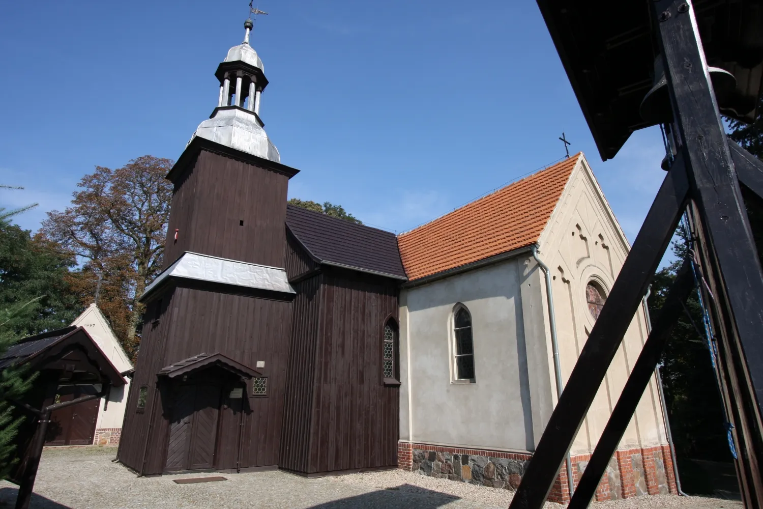 Photo showing: Prochy, kościół par. p.w. św. Mikołaja, drewn., 2 poł. XVIII