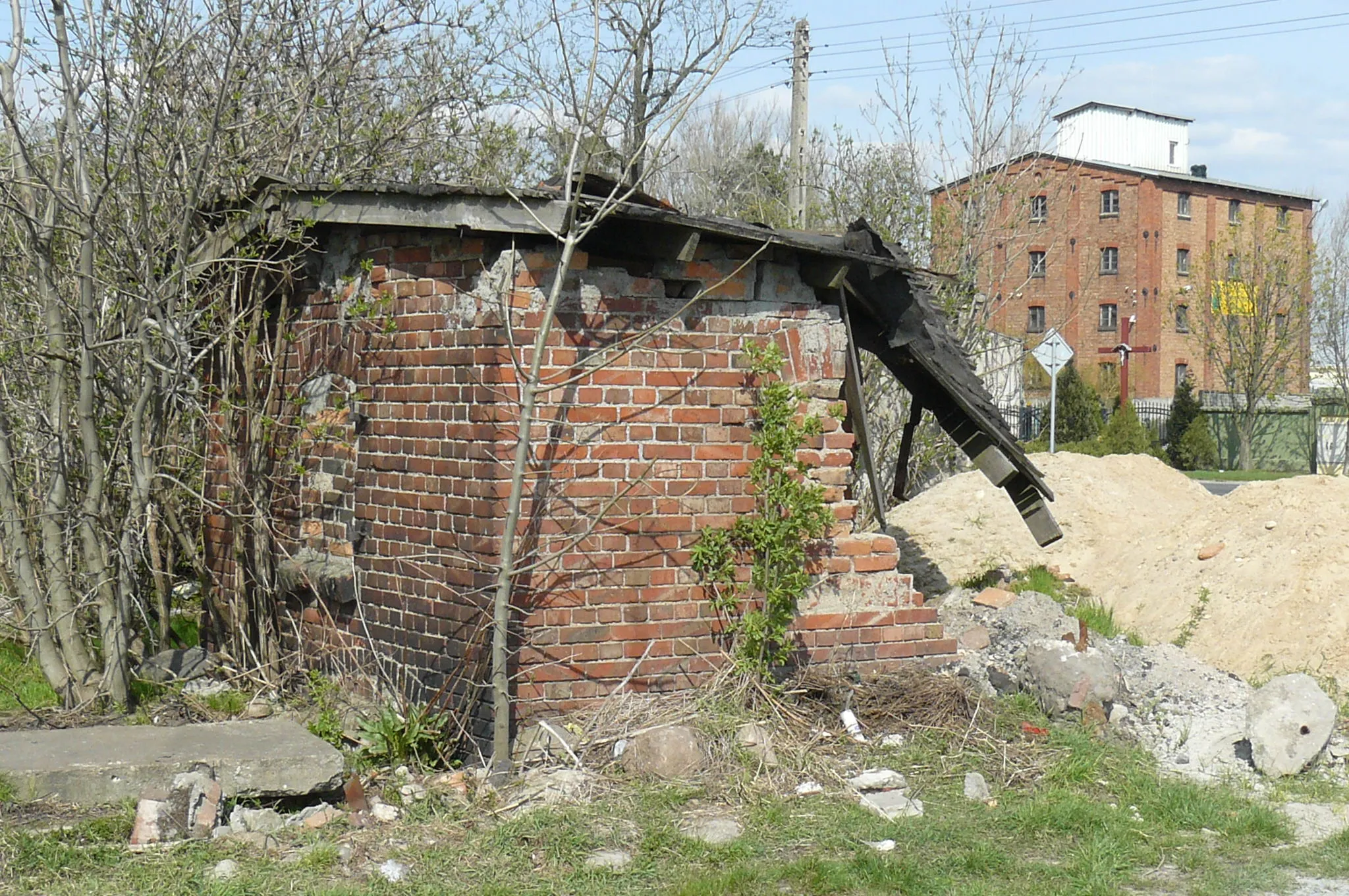 Photo showing: Pławce - ex Rail Station.