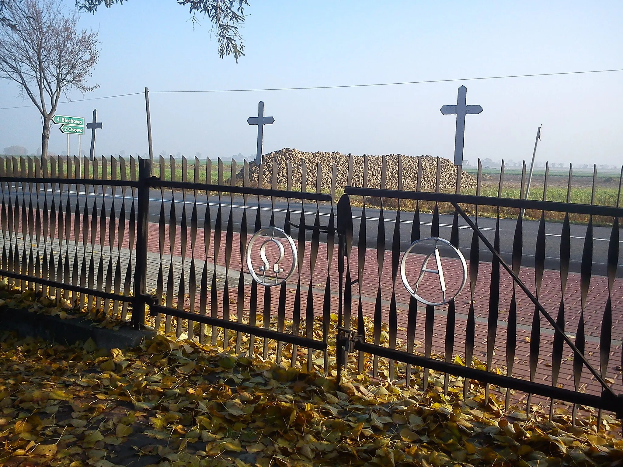 Photo showing: Cemetery, Nowa Wieś Królewska.