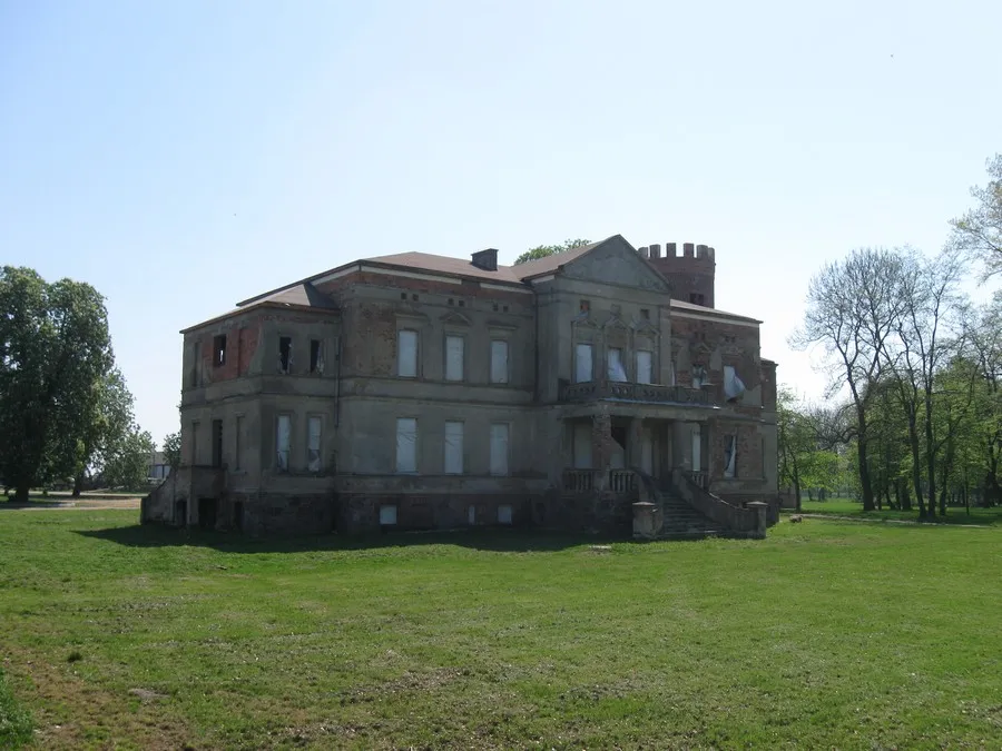 Photo showing: Mierzewo - zespół pałacowy z XIX-XX w.: pałac, park (zabytek nr 1632/A)