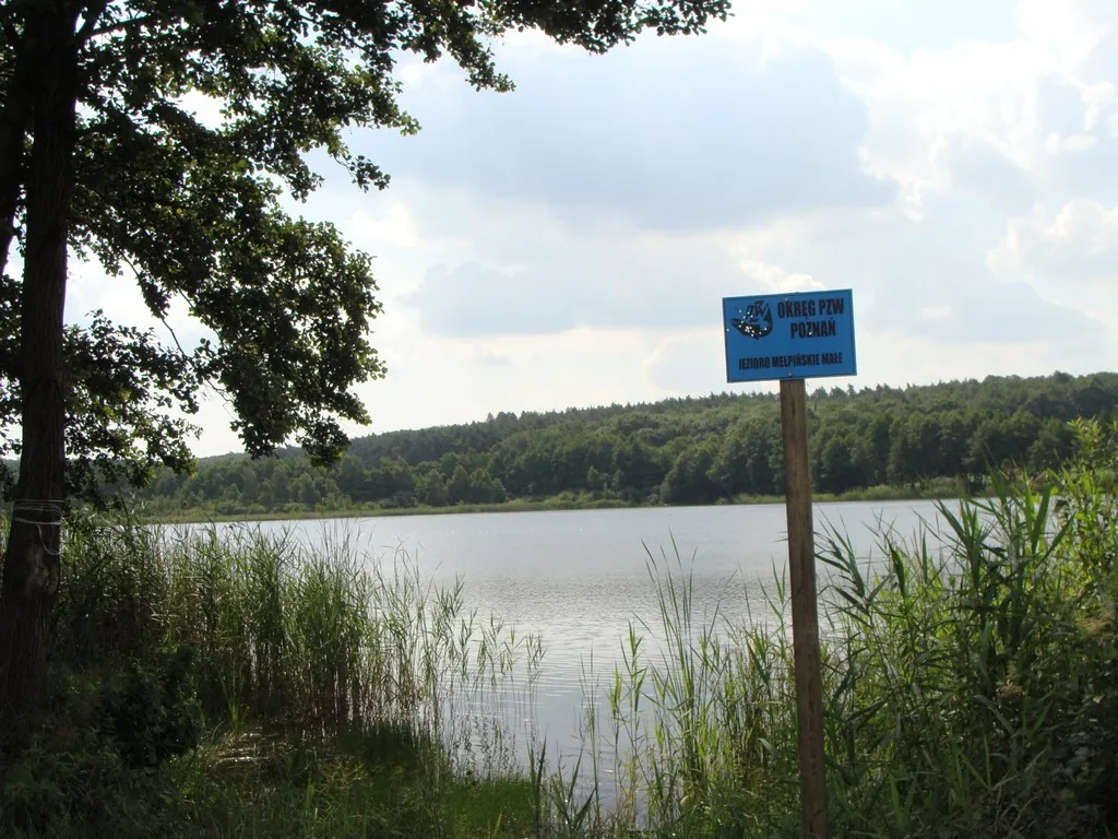Photo showing: Mełpin, Mełpińskie Małe Lake.