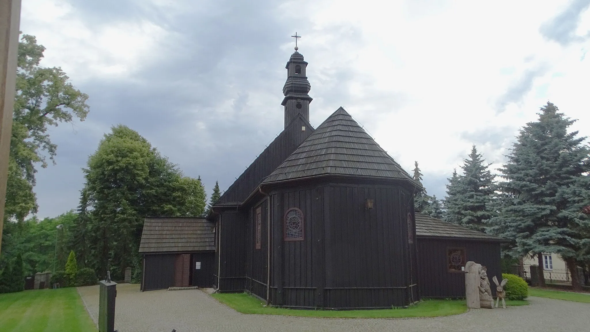 Photo showing: Kościół parafialny św. Andrzeja Apostoła w Mąkolnie, 1749-1750