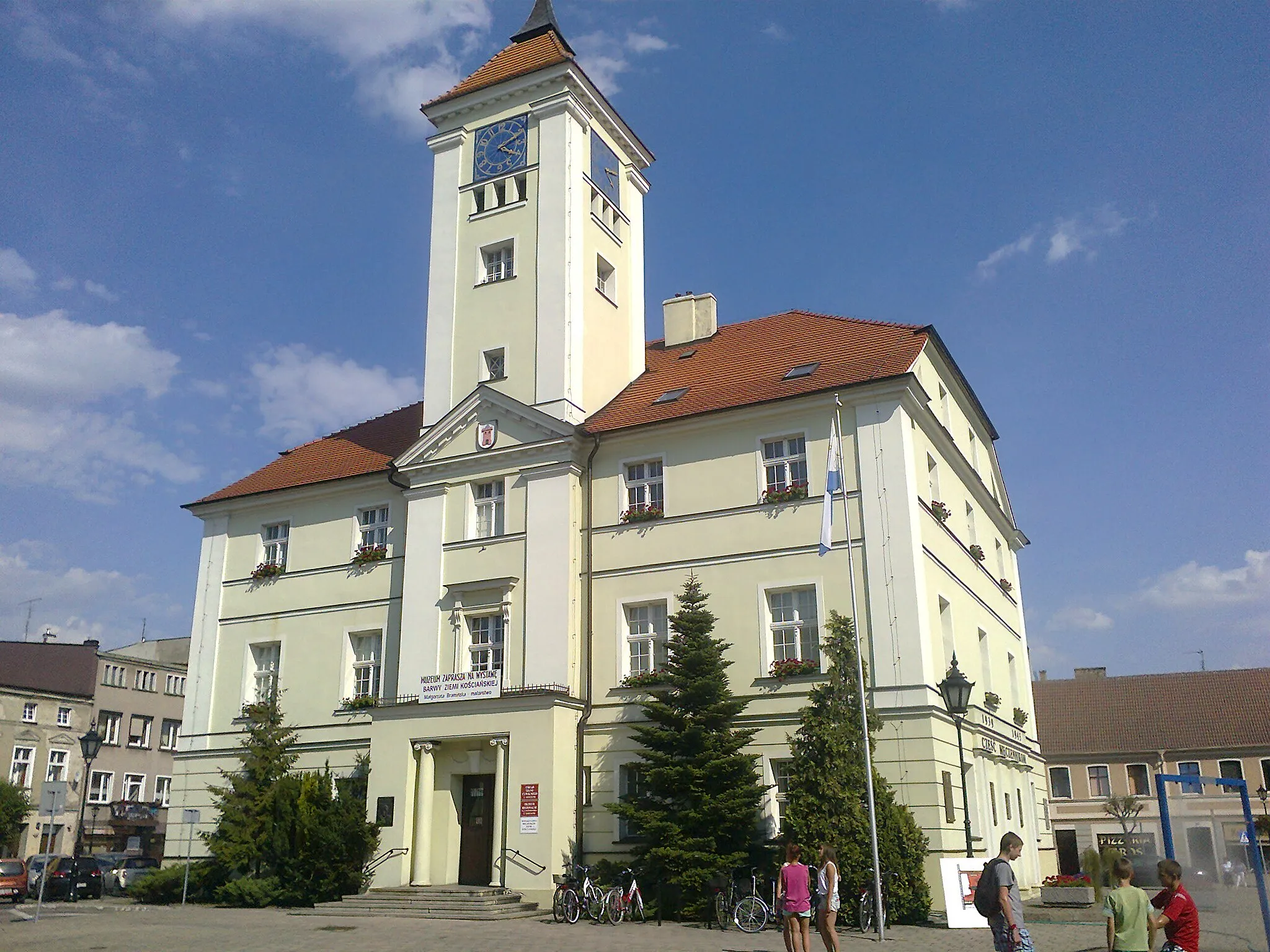 Photo showing: The town hall in Kościan (Poland)