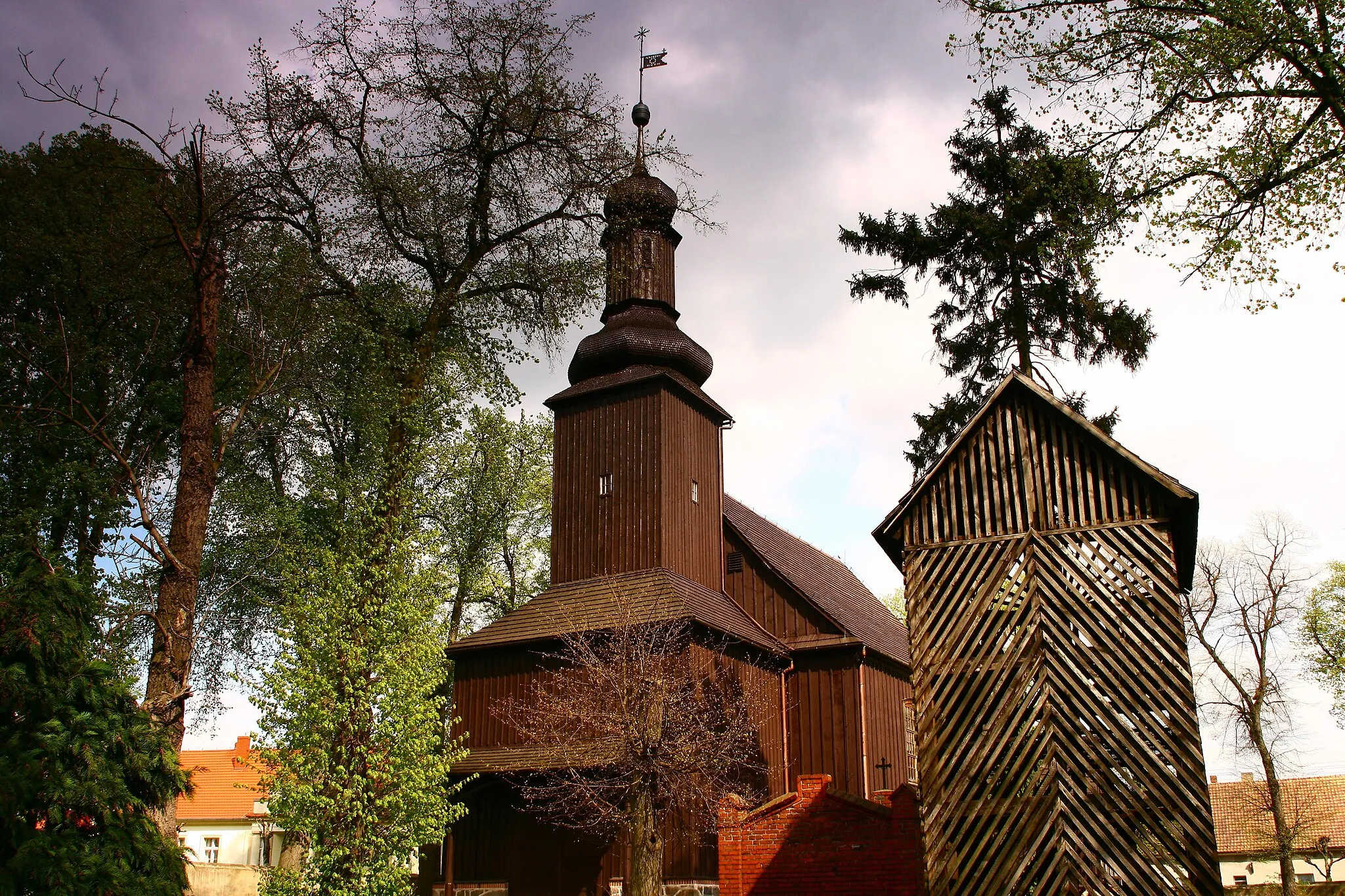 Photo showing: Saint Martin church in Granowo, Poland