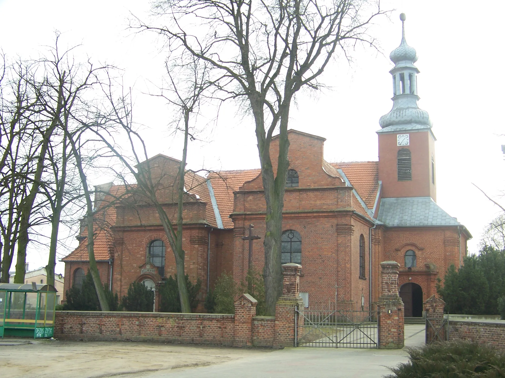 Photo showing: Saint Catherine of Alexandria church in Głuchowo, Poland