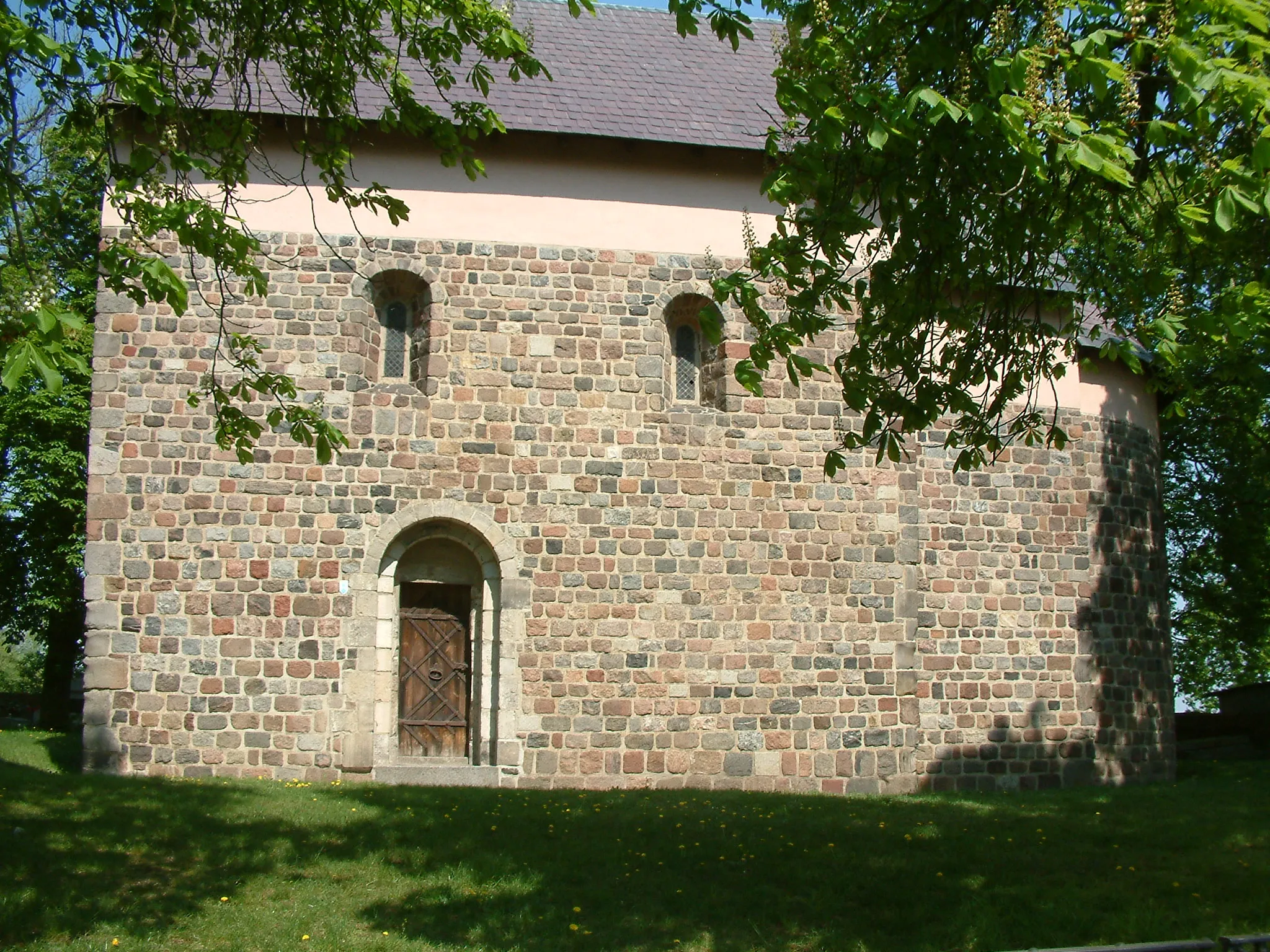 Photo showing: Church of St. Nicholas and Holly Virgin Mary in Giecz