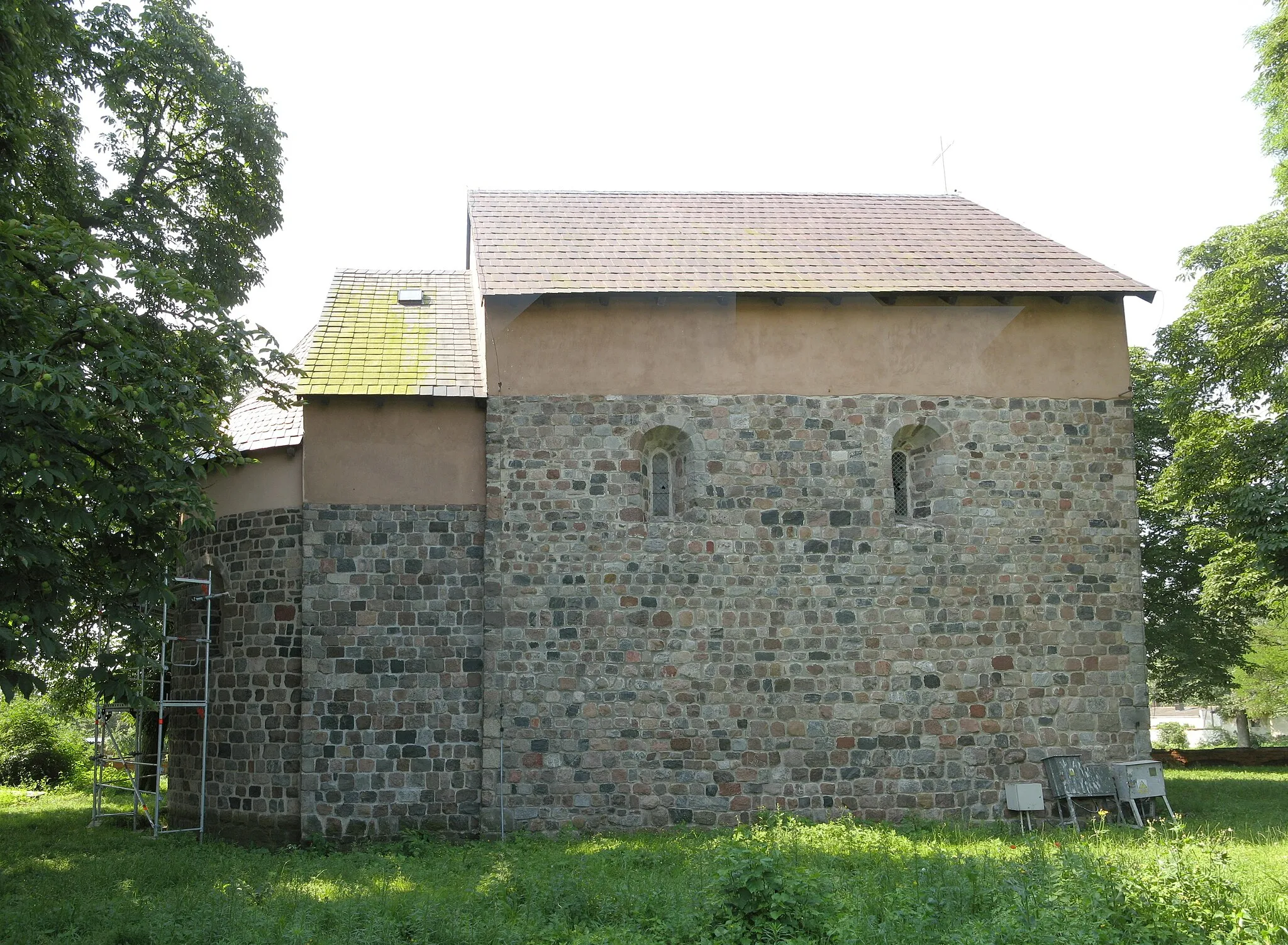 Photo showing: Church of St. Nicholas and Holly Virgin Mary in Giecz, Poland