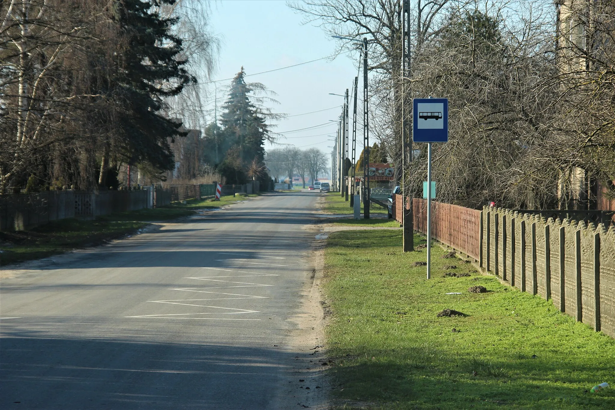 Photo showing: Przystanek autobusowy Dobieżyn, Podgórna