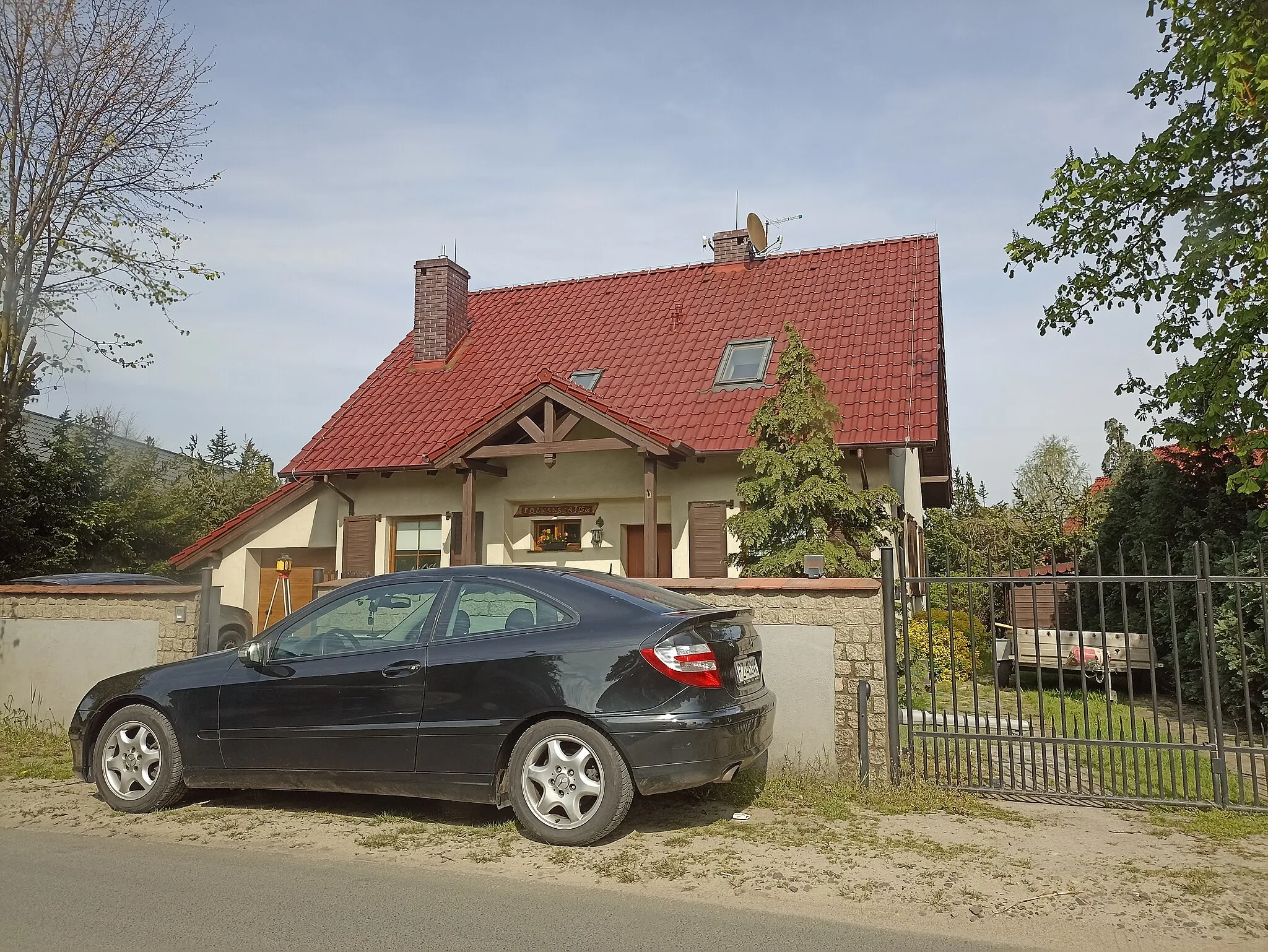 Photo showing: Ulica Poznańska w Daszewicach w województwie wielkopolskim.