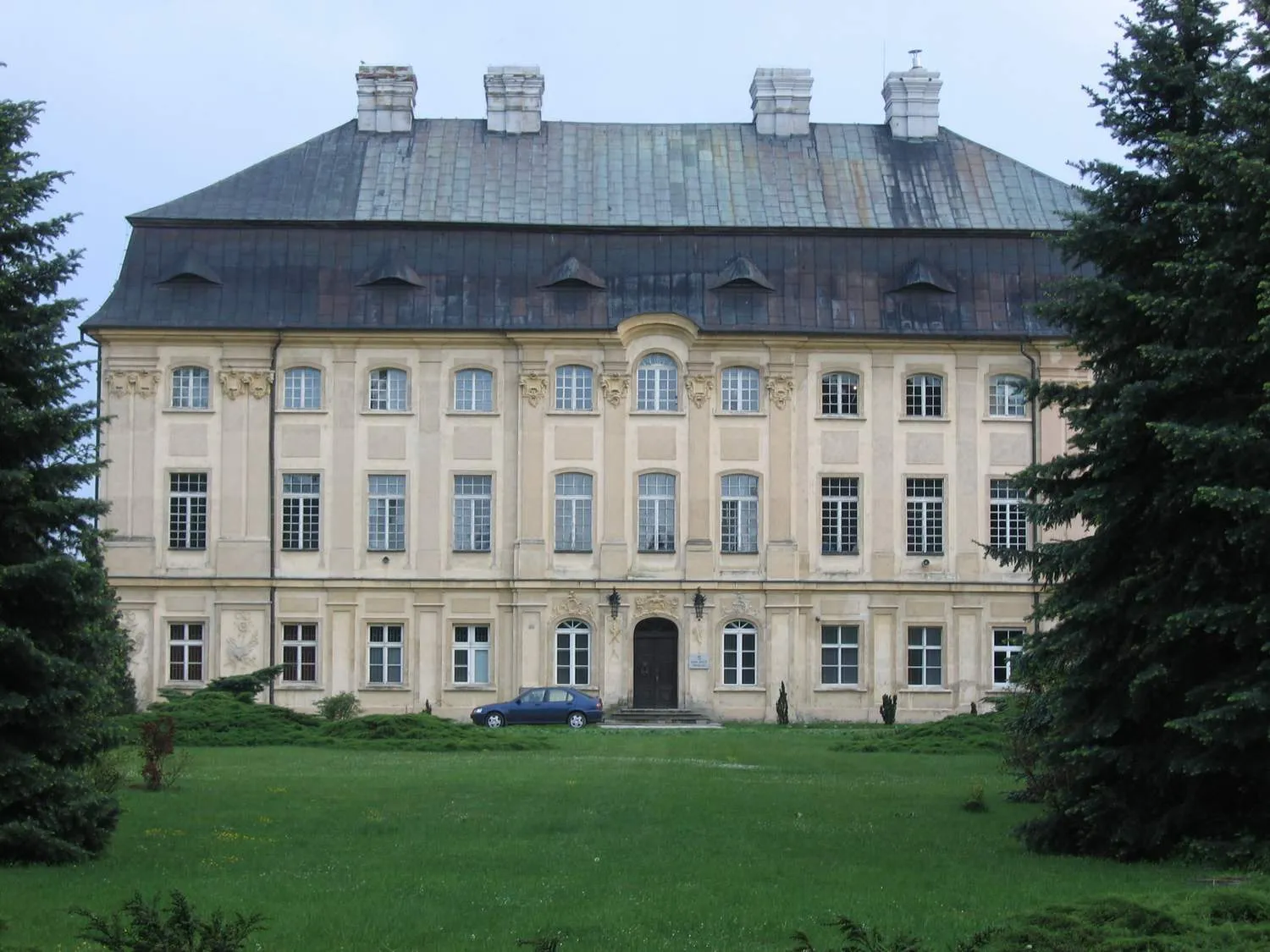 Photo showing: Pałac biskupi w Ciążeniu, Ciążeń, 2007r (autor:Marcin Majdecki)