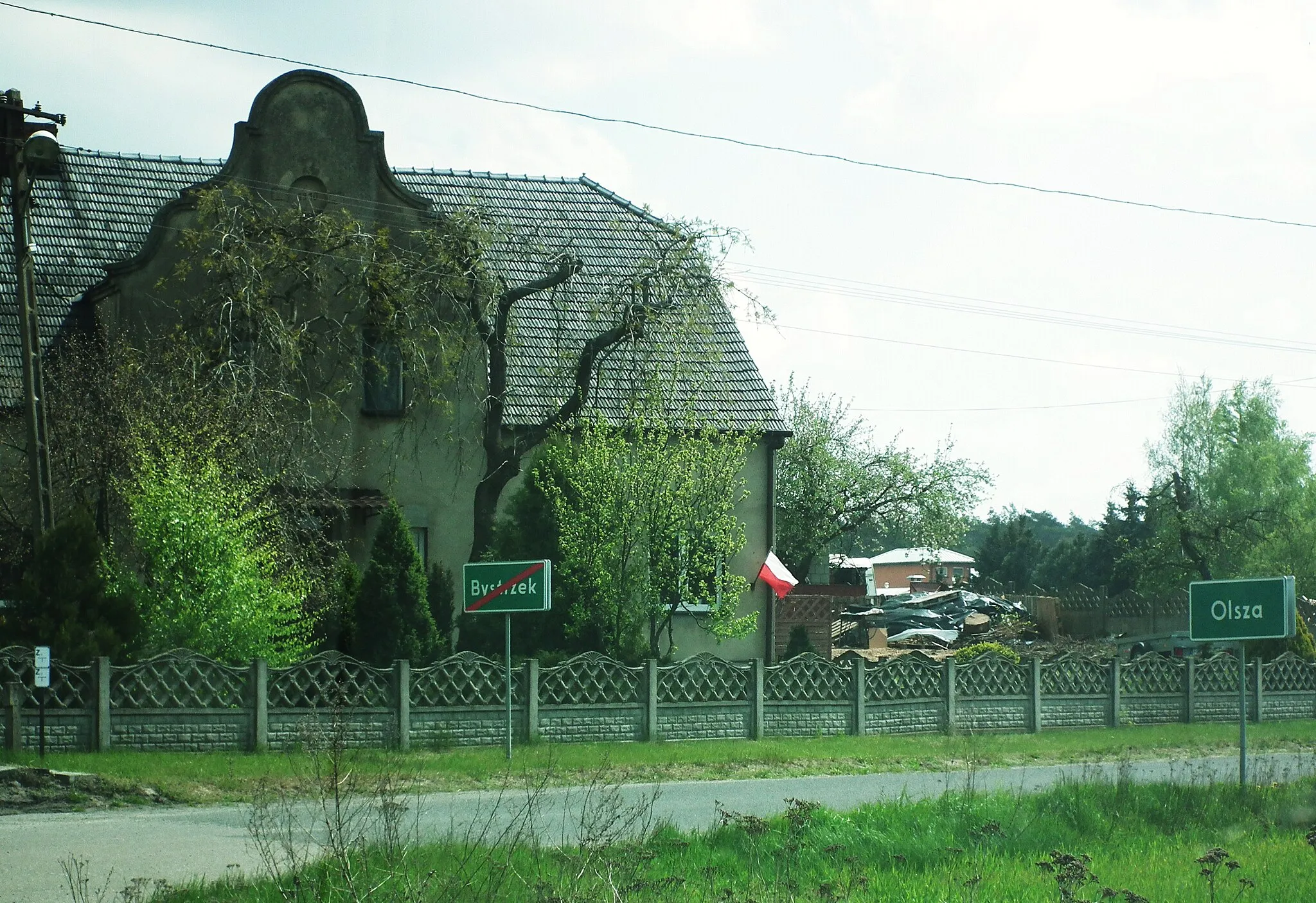 Photo showing: Wieś Bystrzek koło Śremu.