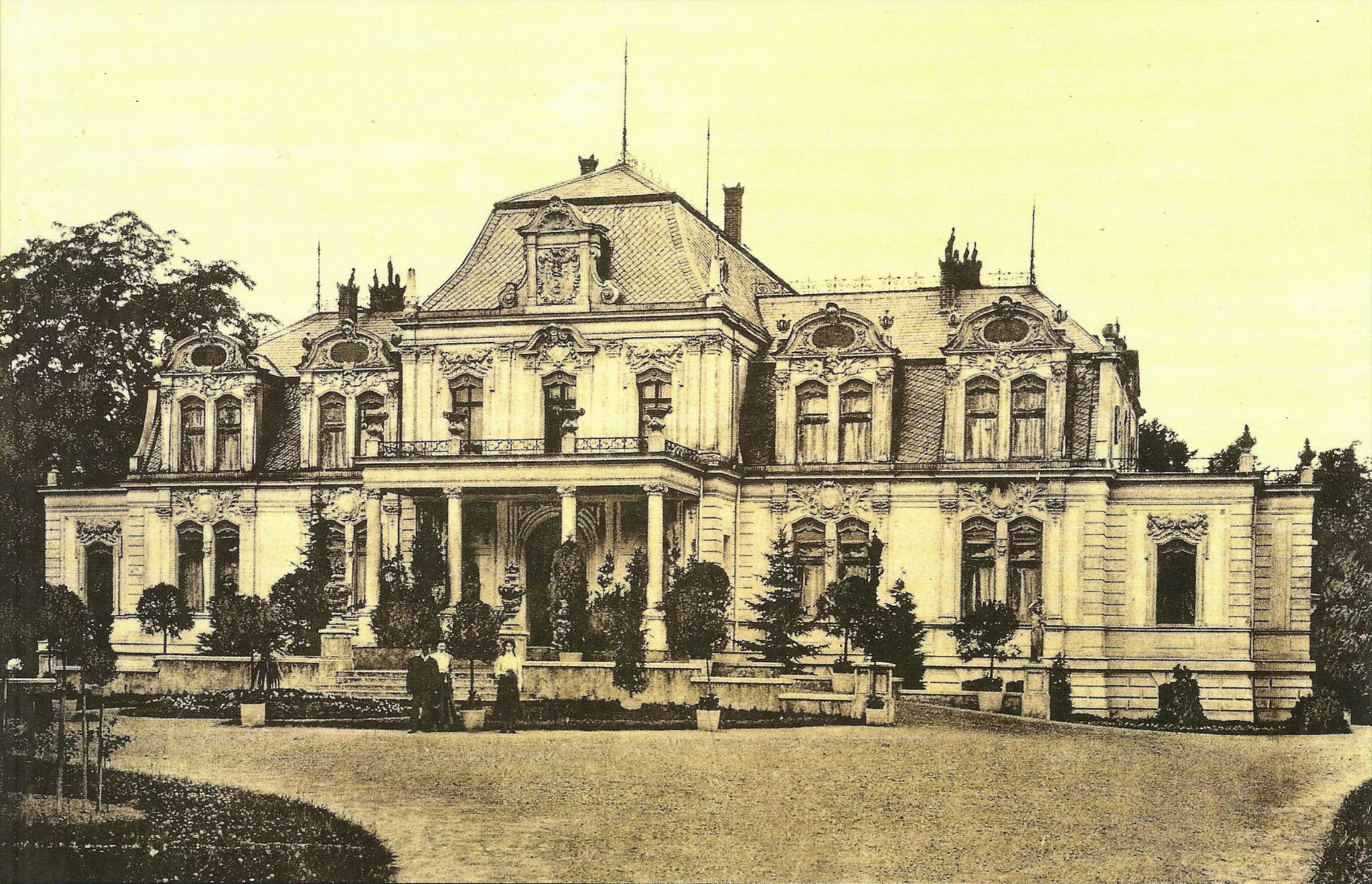 Photo showing: Palace in Błociszewo in Śrem County, Poland, in 1912