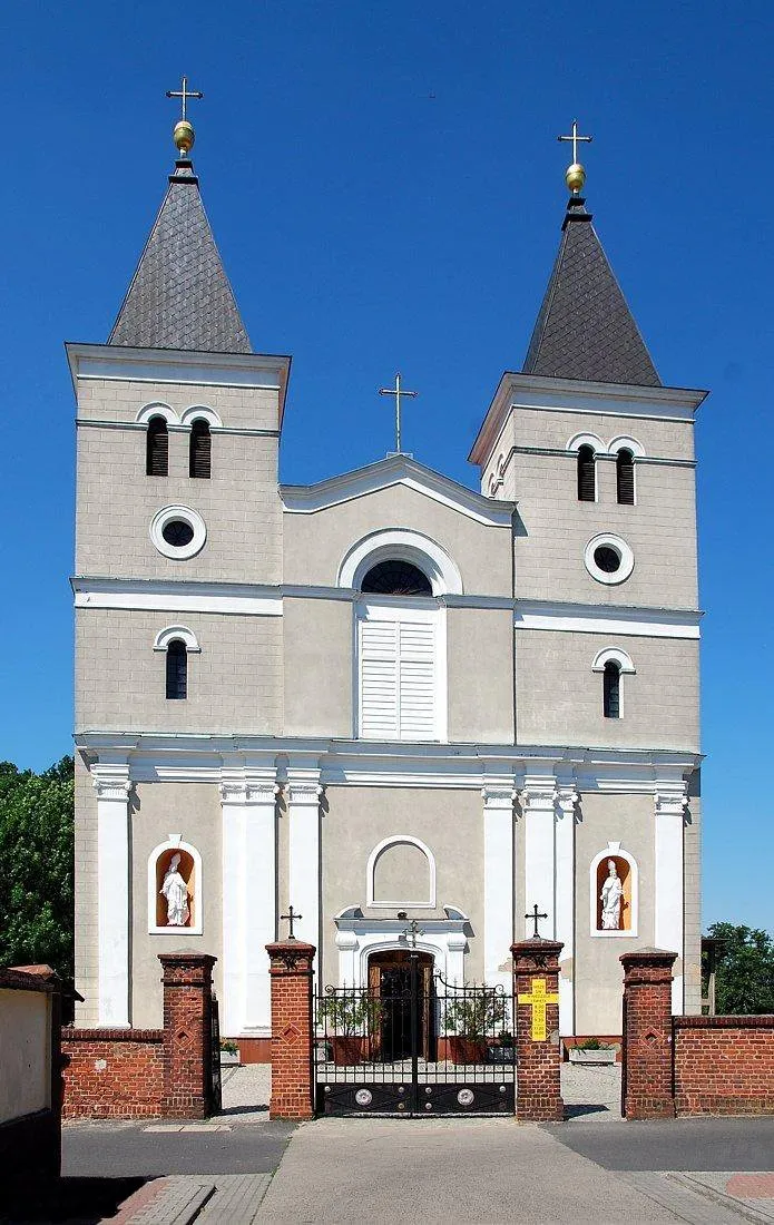 Photo showing: Kościół św. Wawrzyńca w Babimoście.