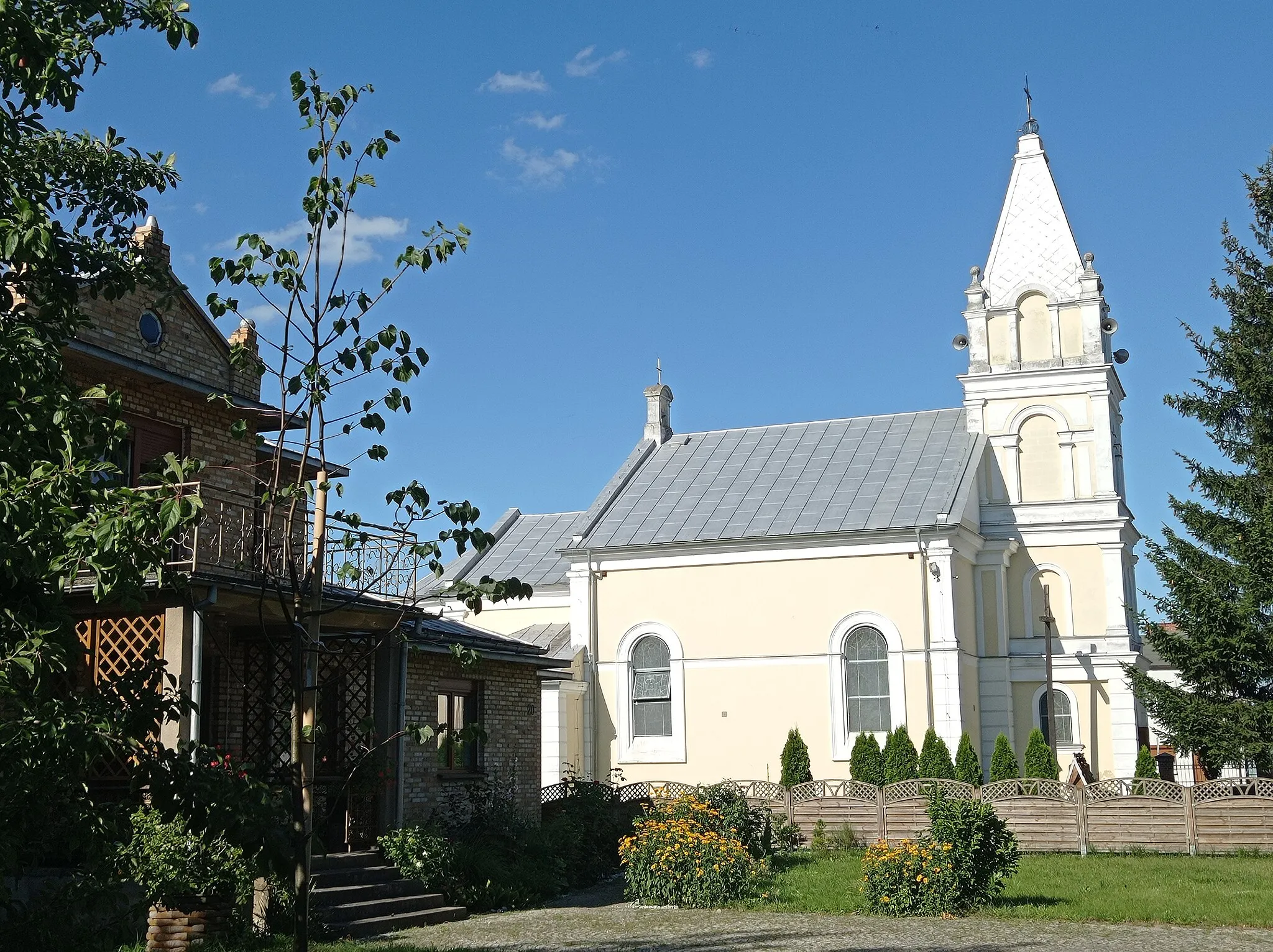 Photo showing: Church in Babiak, Koło county in Poland