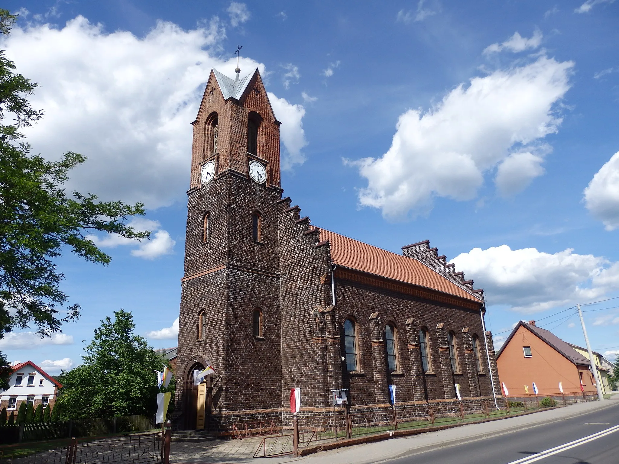 Photo showing: Kościół Najświętszej Marii Panny Niepokalanie Poczętej w Czarnymlesie.