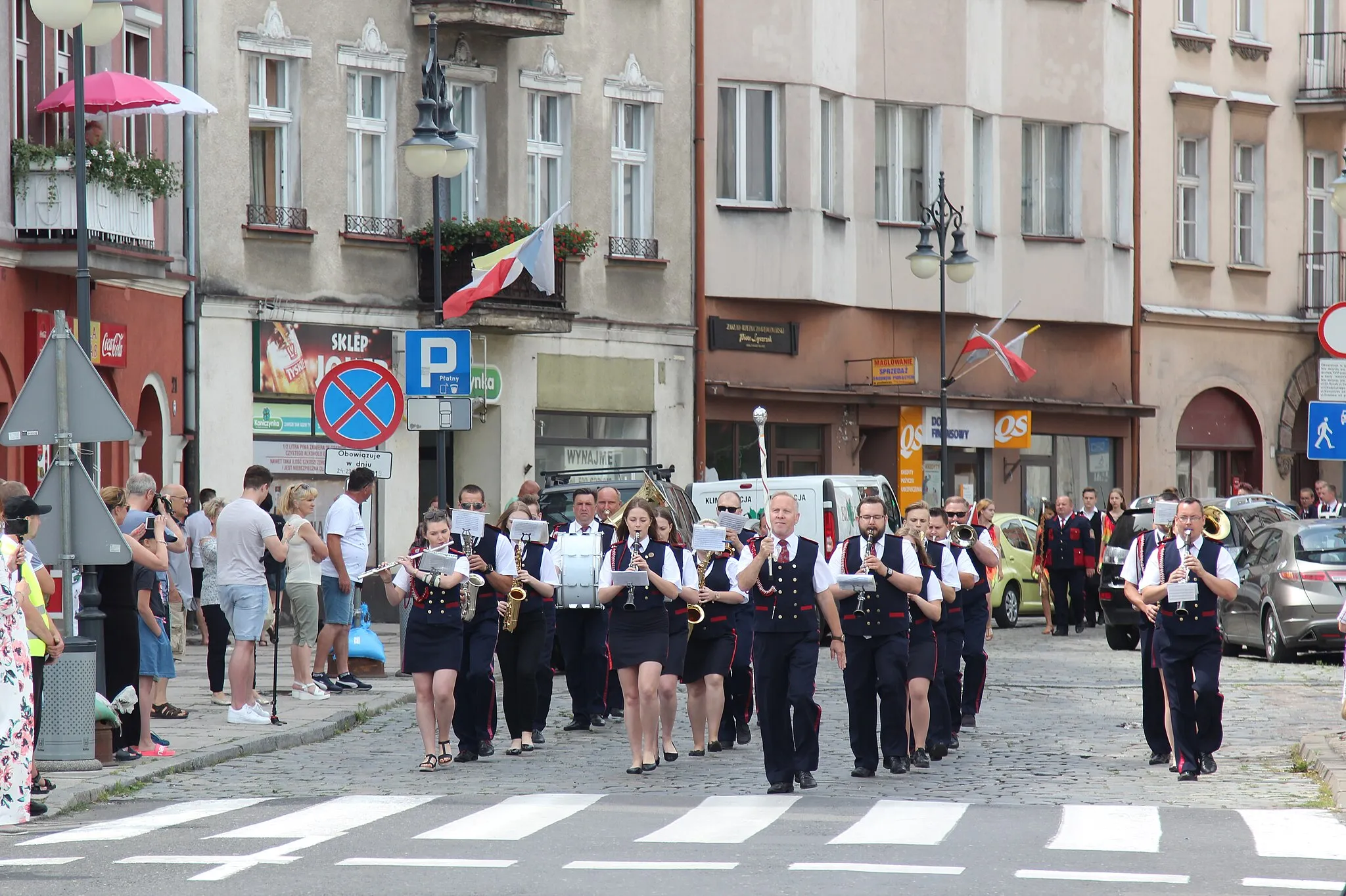 Photo showing: Wojewódzki Przegląd Orkiestr Dętych OSP w Kaliszu (2019) Orkiestra OSP Pruszków