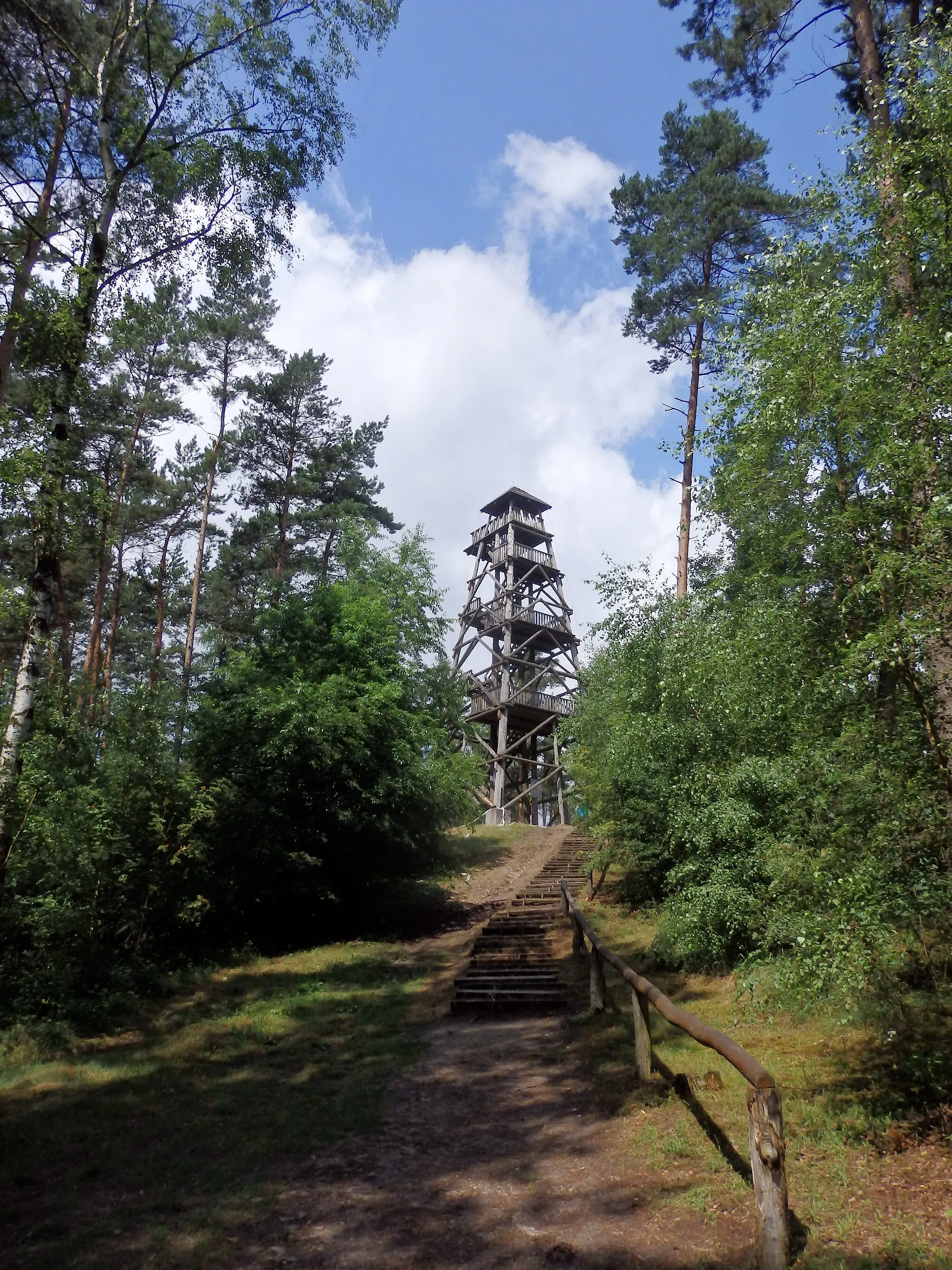 Photo showing: Wieża widokowa w Olejnicy.