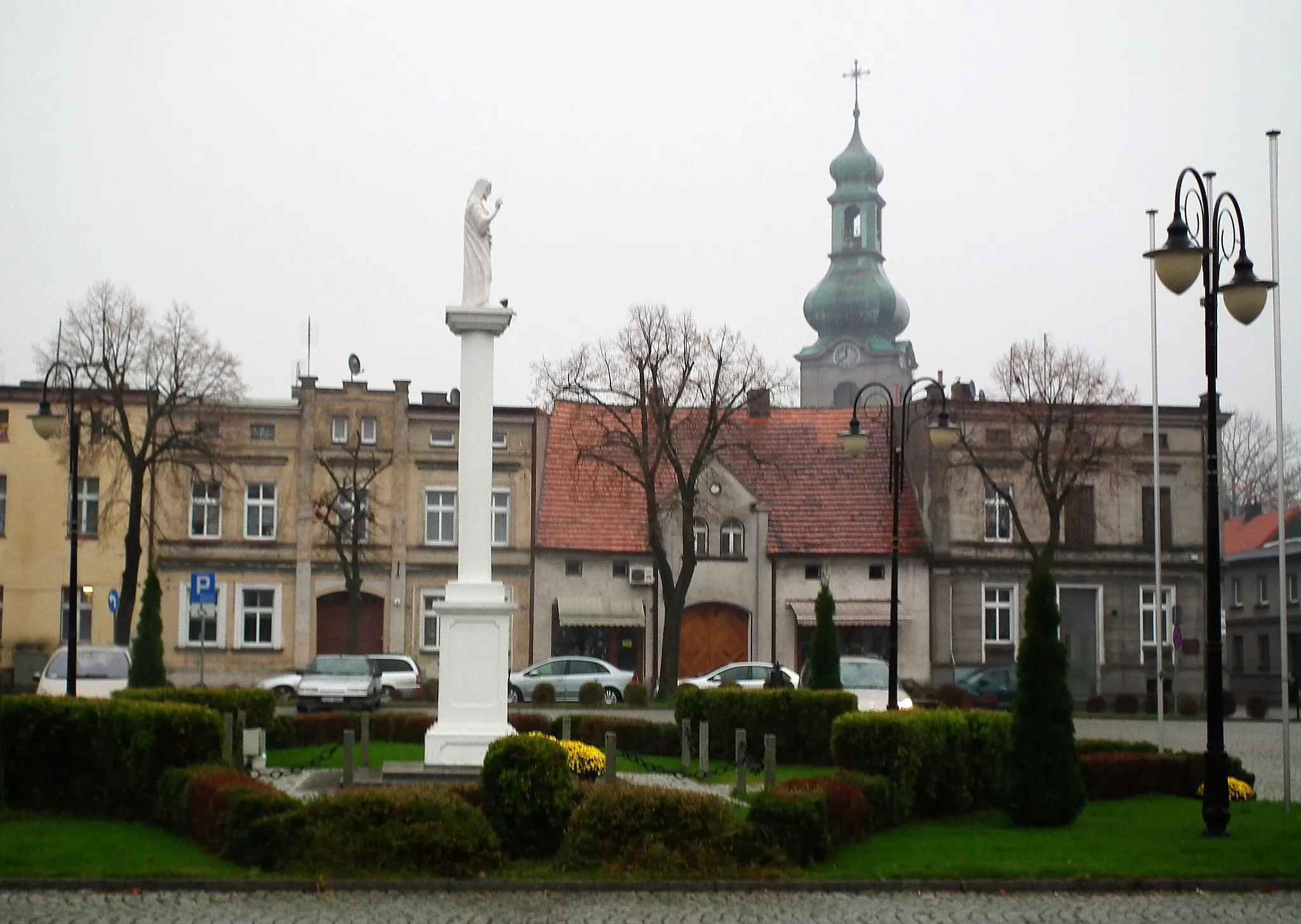 Photo showing: Rynek w Mikstacie.