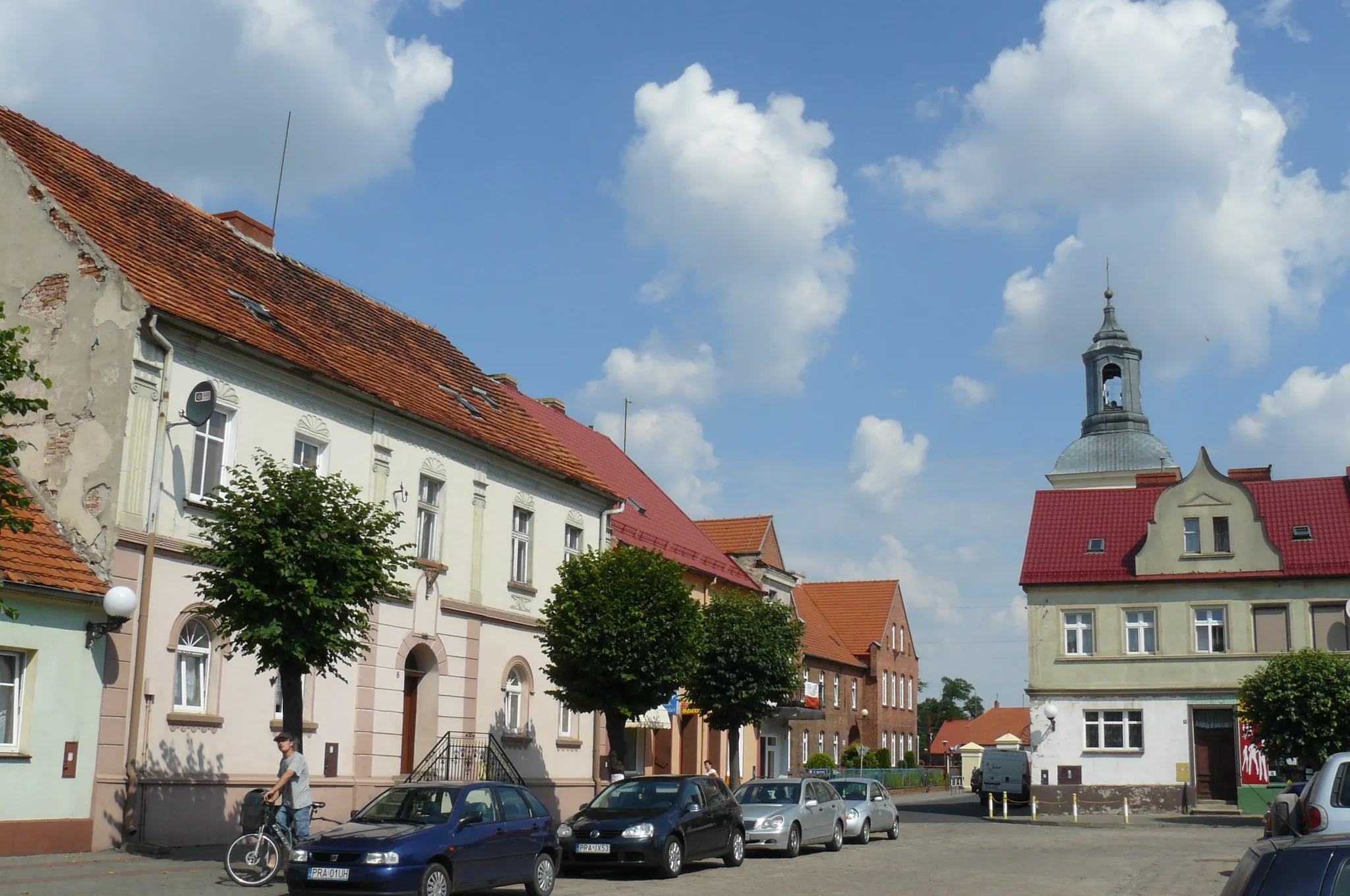 Photo showing: Rynek w Miejskiej Górce.